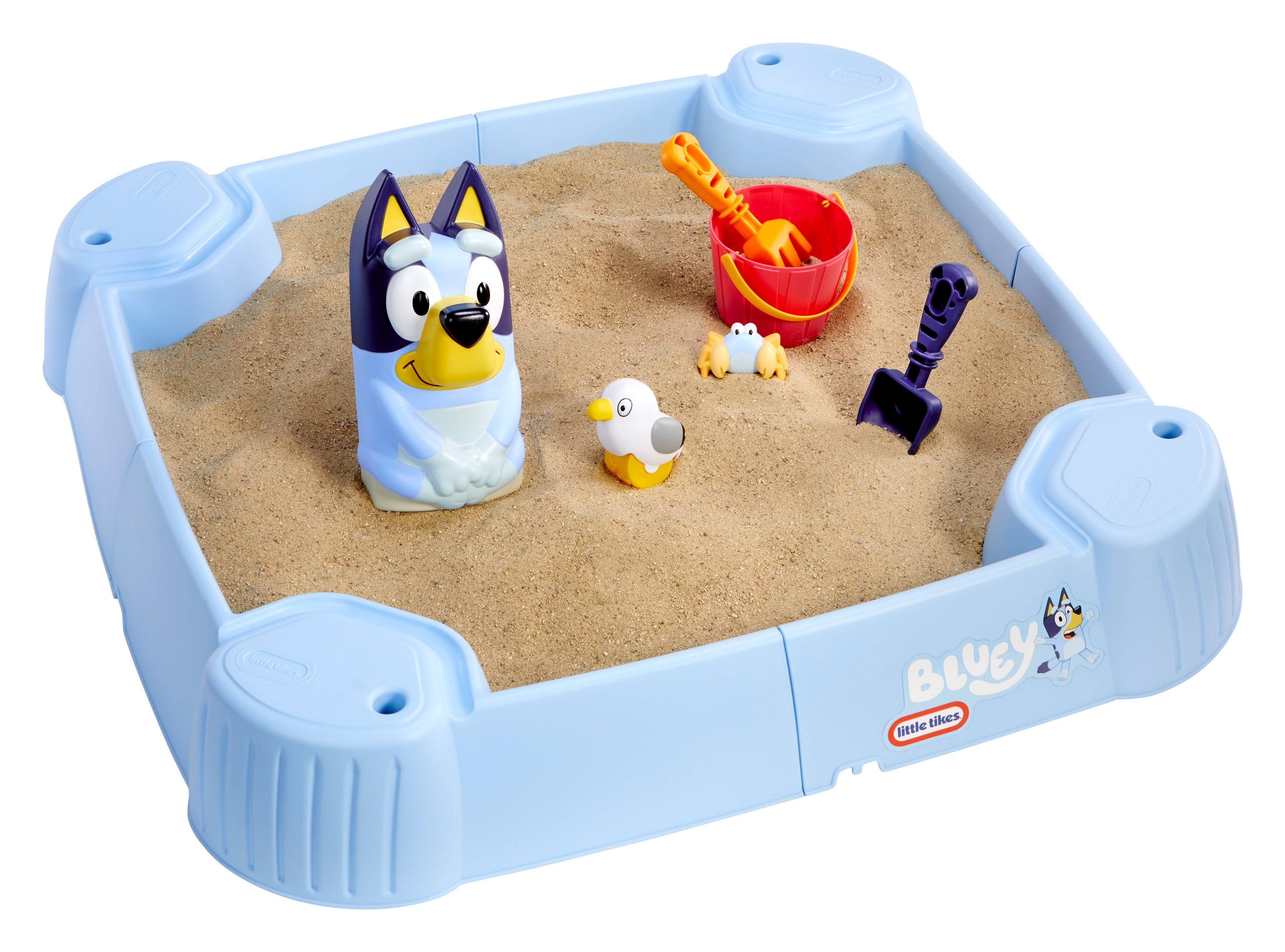 Little Tikes - Bluey Beach Day Sandbox - Outdoor Play Series