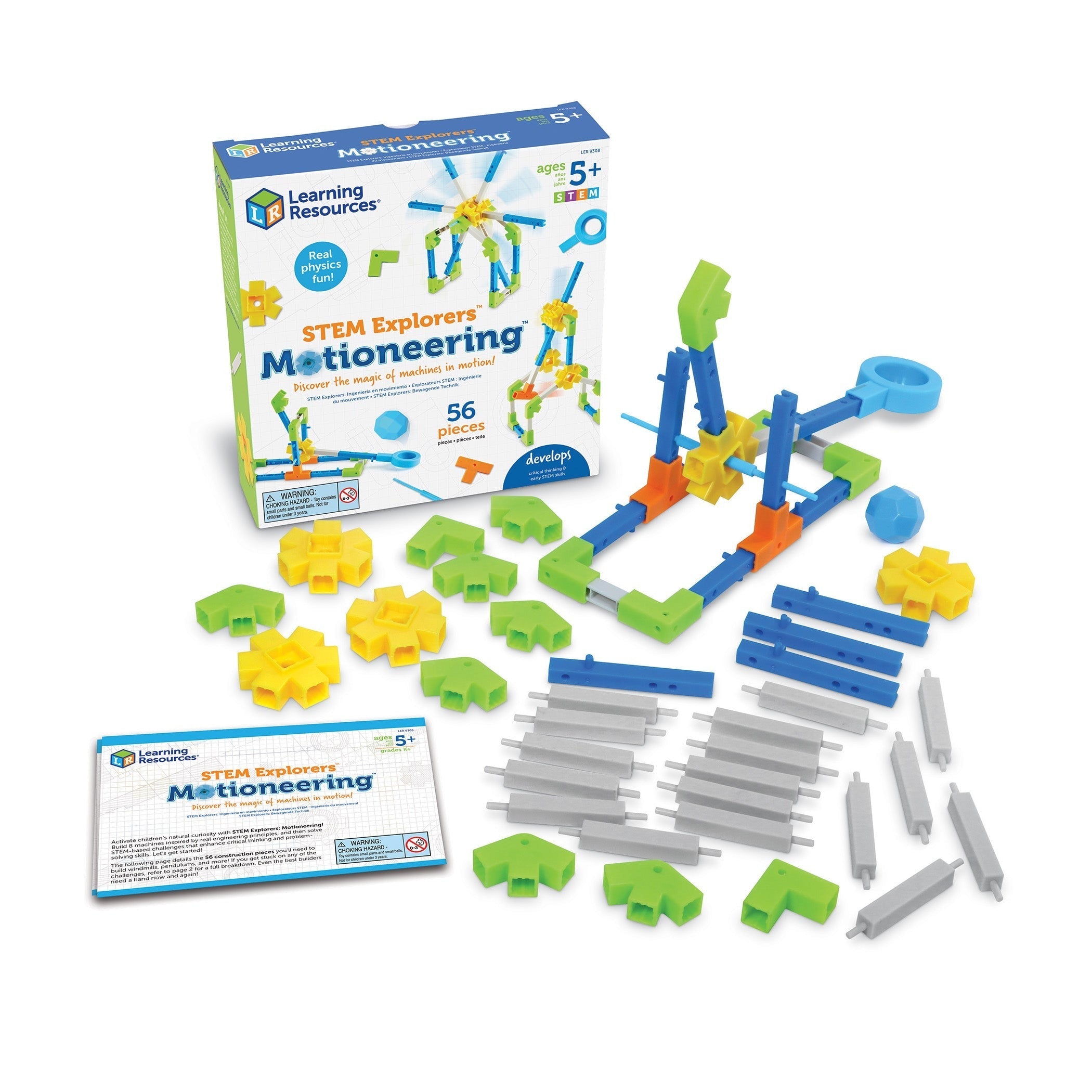 Learning Resources STEM Explorers Motioneering - Build & Learn Kit