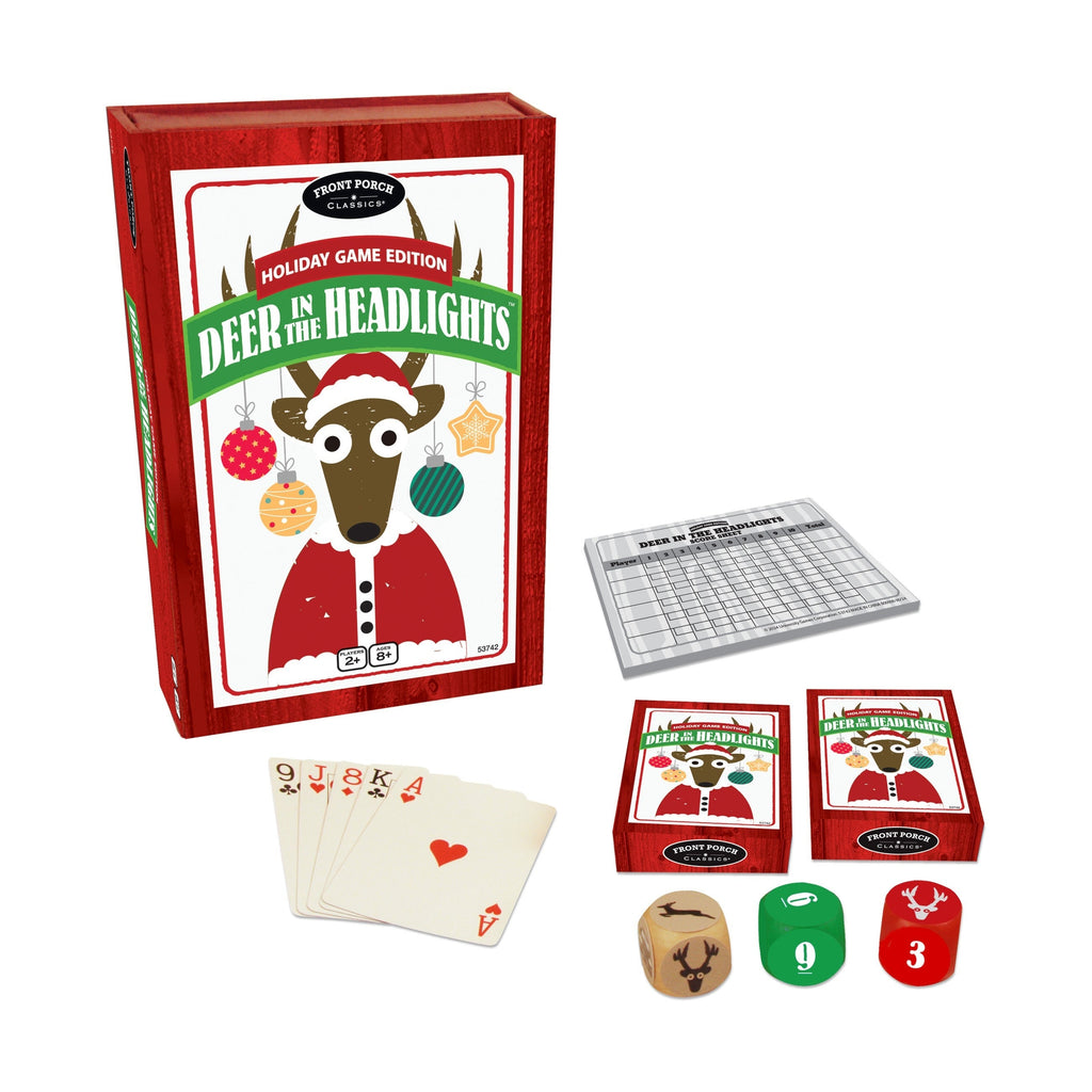 Deer in the Headlights Holiday Edition Family Card Game