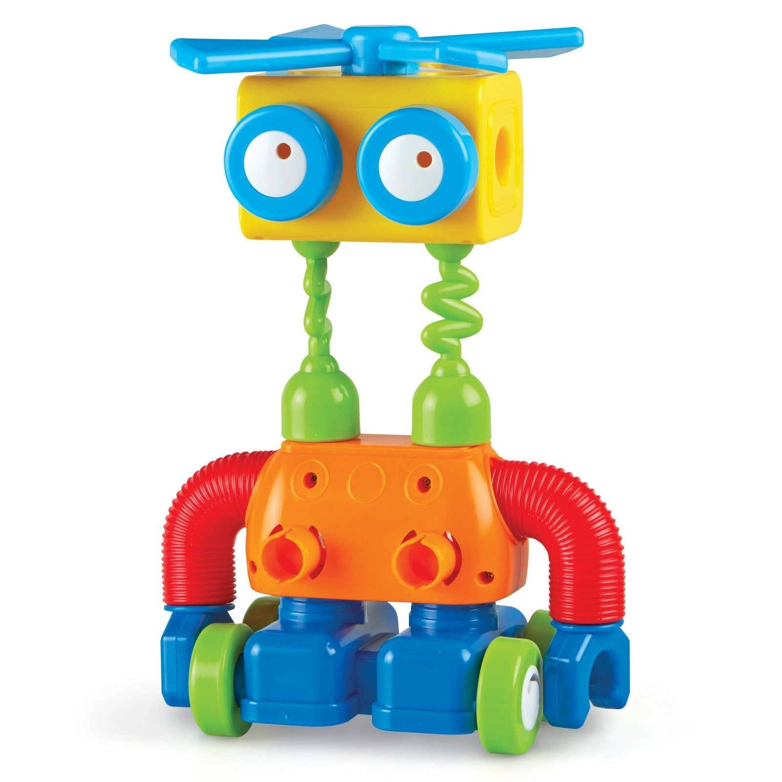 Learning Resources 1-2-3 Build It! Robot Factory - STEM Toy for Creative Play