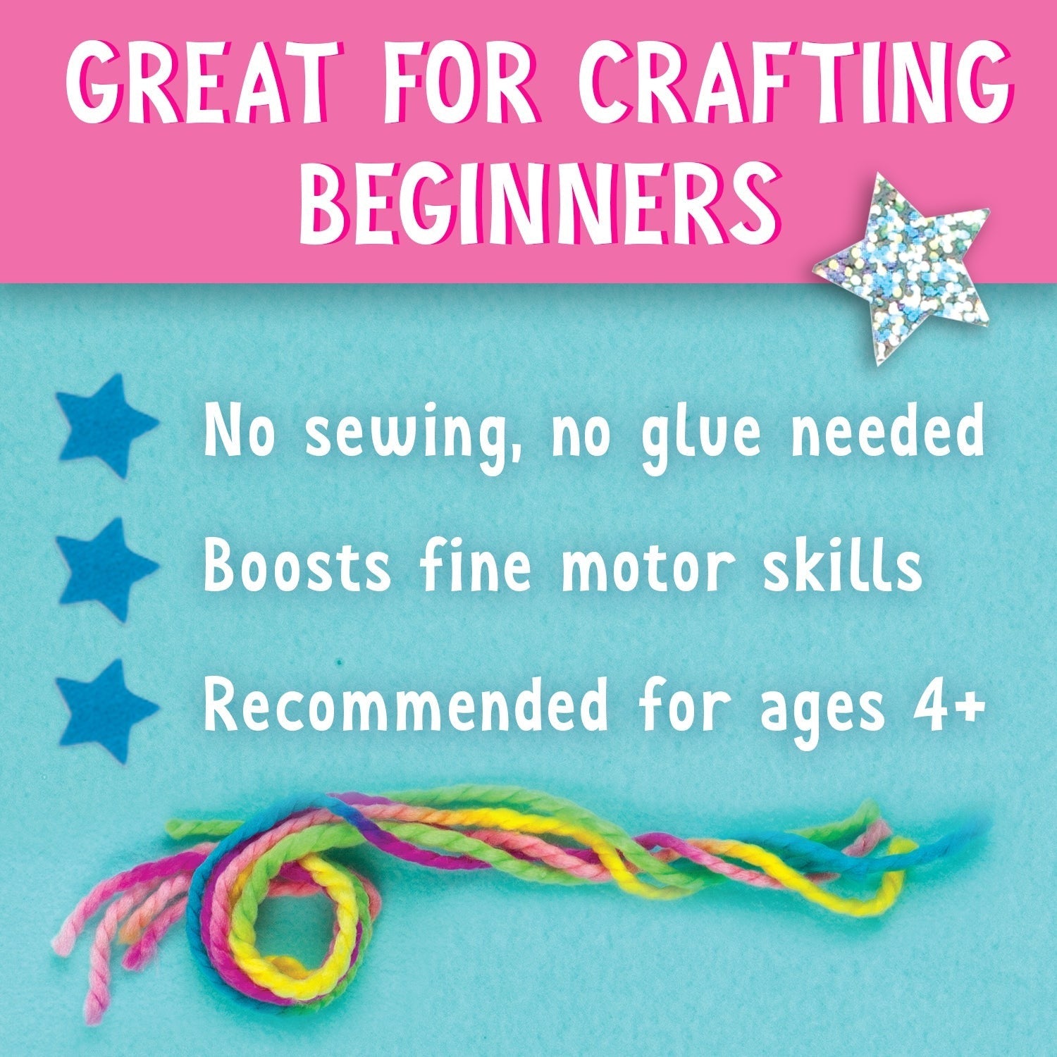 Creativity for Kids Unicorn Magic No-Sew Craft Purse Kit