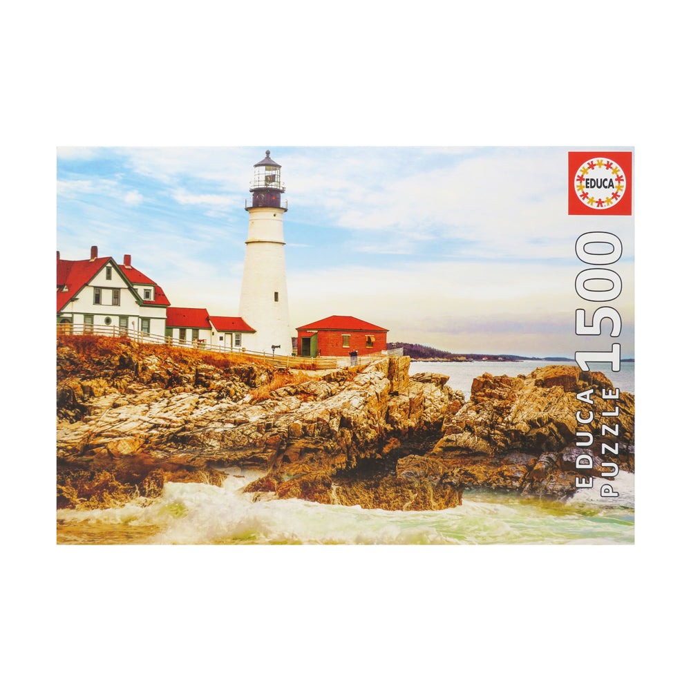 Educa Rocky Lighthouse Jigsaw Puzzle - 1500 pc