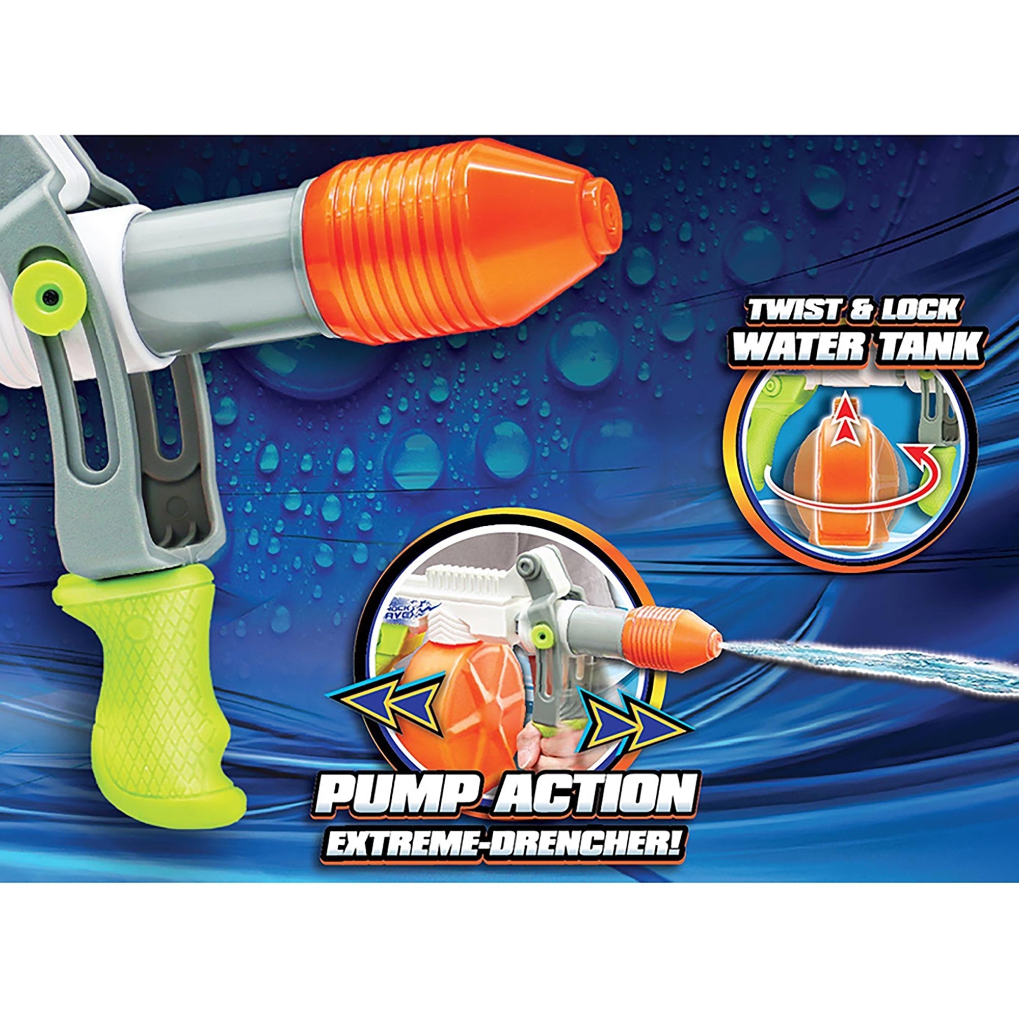 Lanard Shock Wave Water Blaster With 30-Foot Range