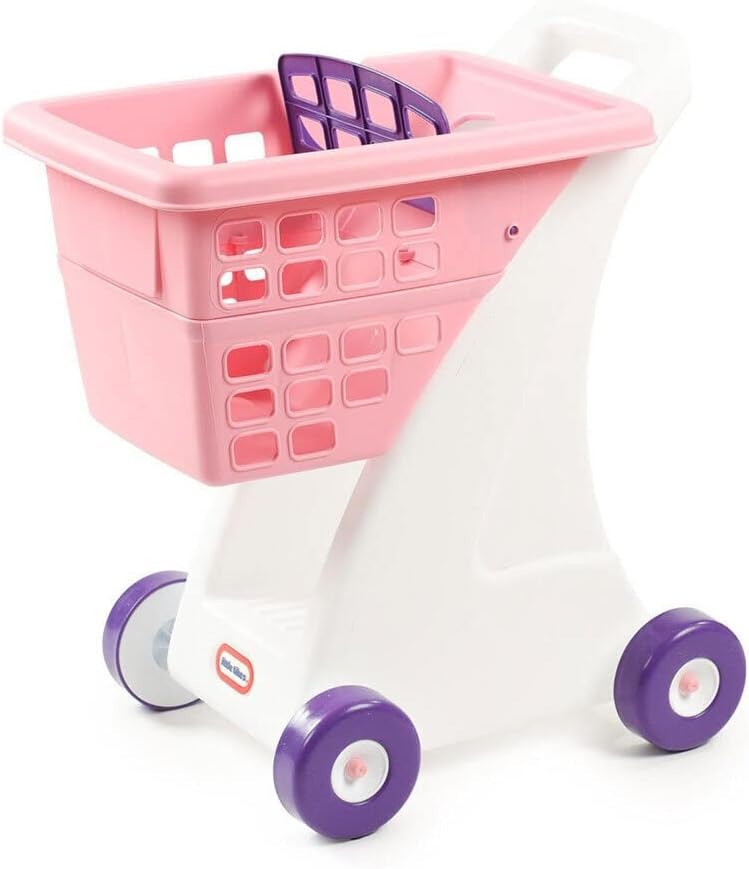 Little Tikes Pink Toddler Shopping Cart - Imaginative Playset