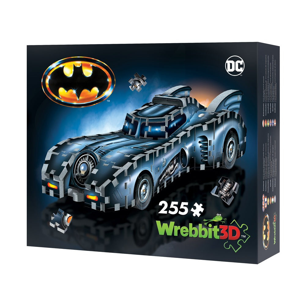 Wrebbit DC Batman Batmobile 3D Jigsaw Puzzle - 255 Pieces