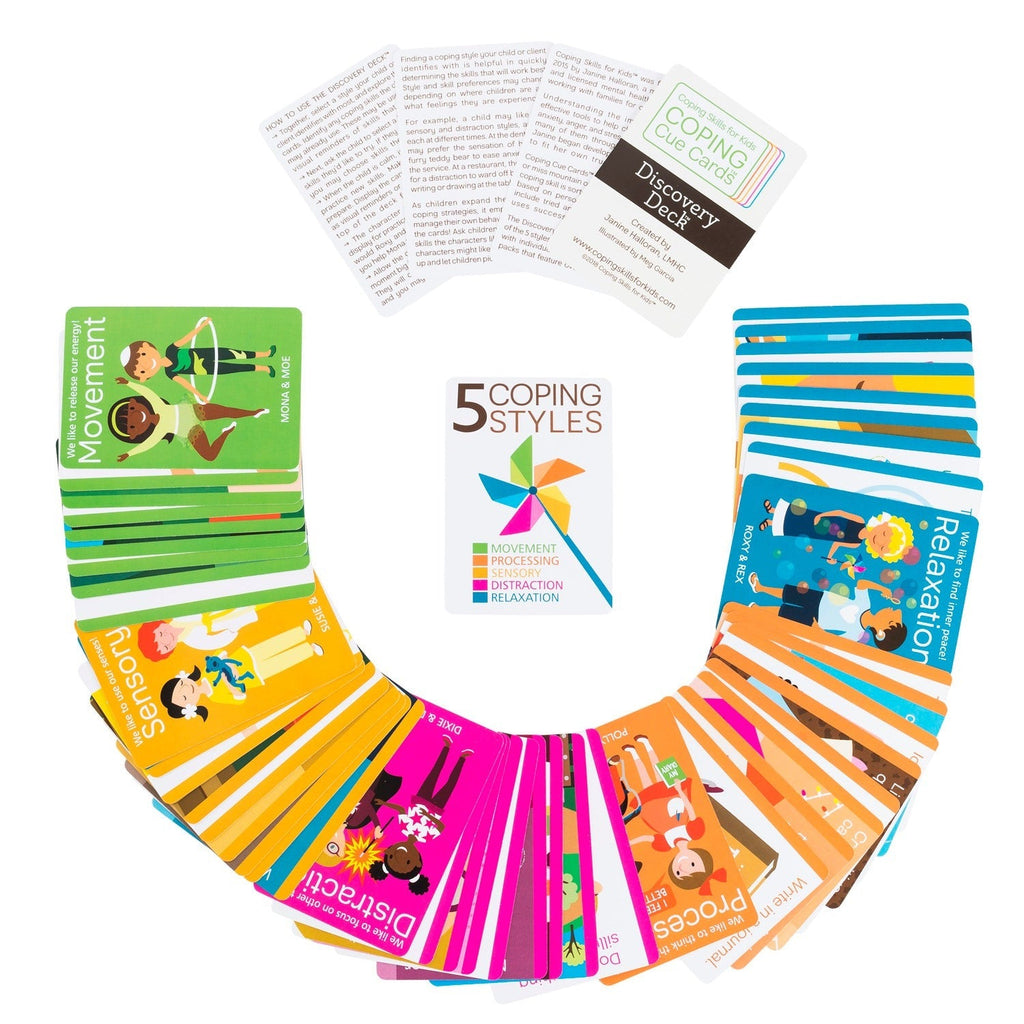 Coping Skills for KidsTM Coping Cue CardsTM Discovery Deck