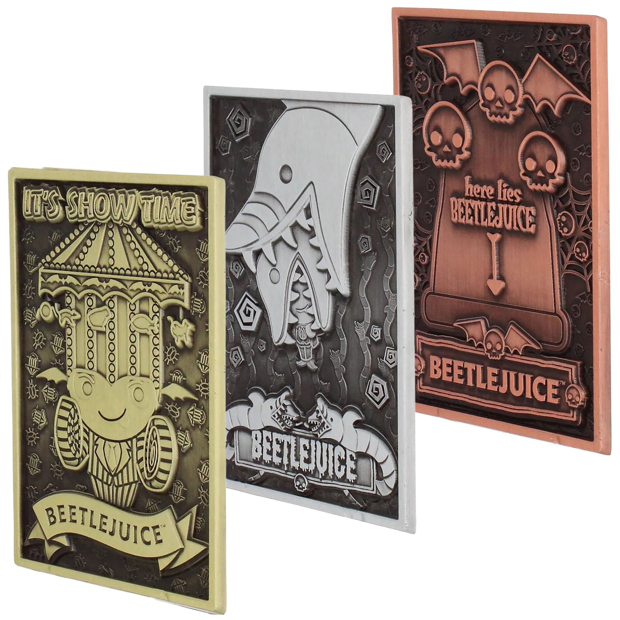 Exquisite Gaming Beetlejuice Digiplate Starter Pack with 3 Metal Cards Phone Stand