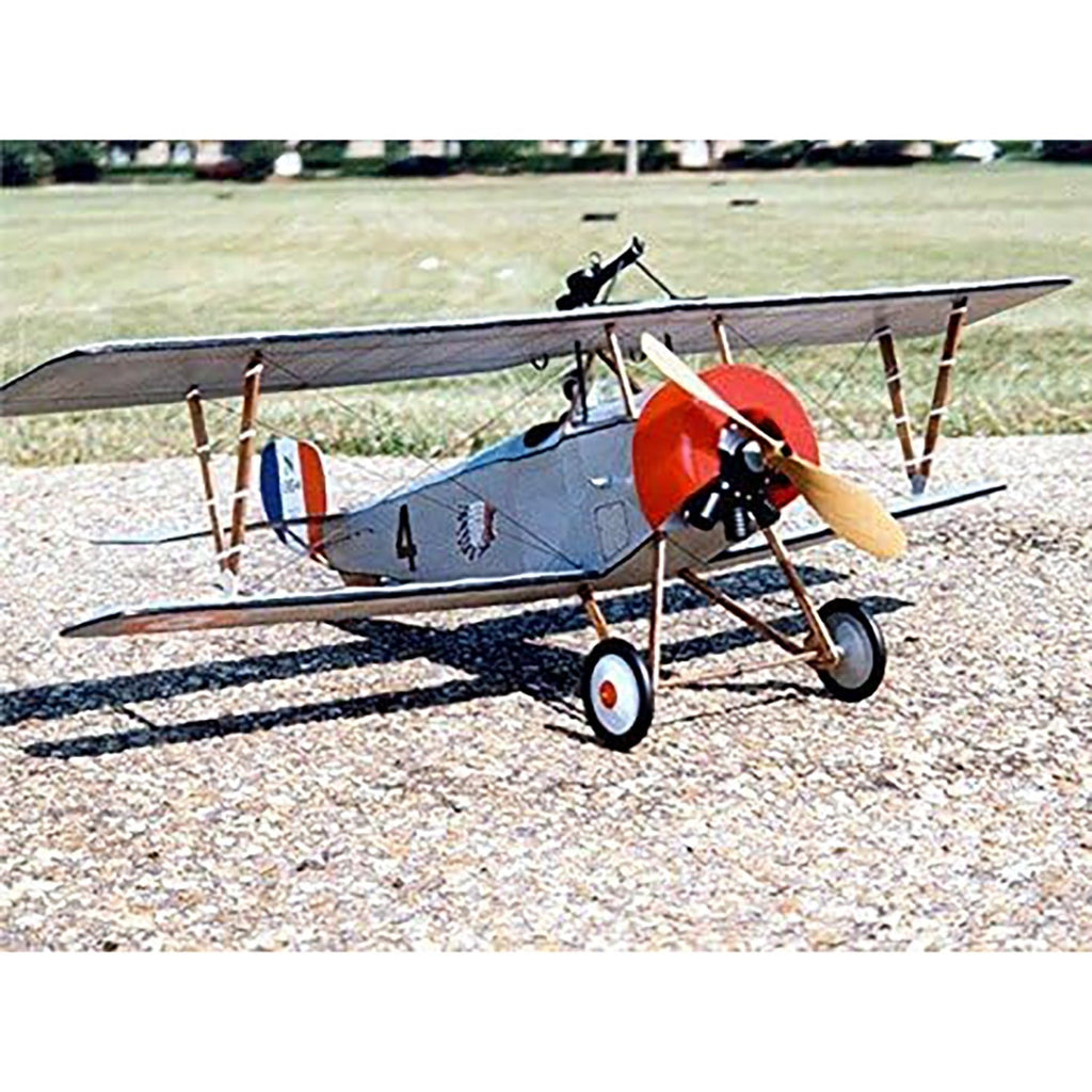 Guillow's Nieuport II WWI Fighter Plane Laser-Cut Balsa Wood Model Kit