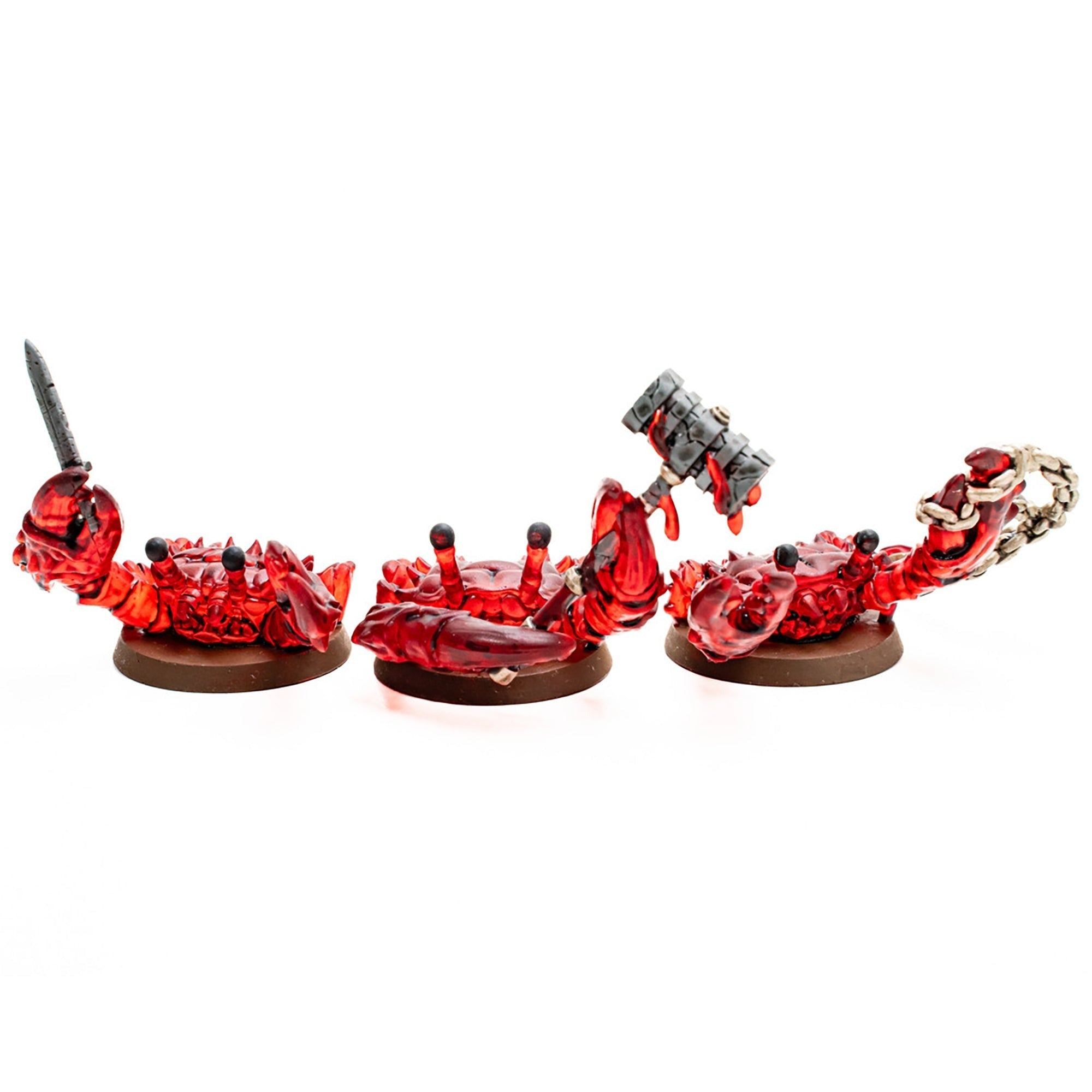 Heroscape Molten Crustaceans & Tanuki Tricksters Army Expansion 5-Figure Set With Cards