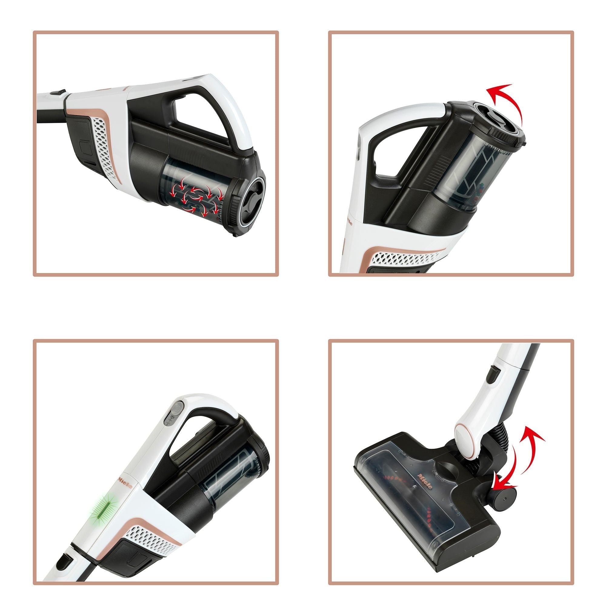 Miele Triflex HX2 Pro Toy Vacuum Cleaner With Realistic Suction Action