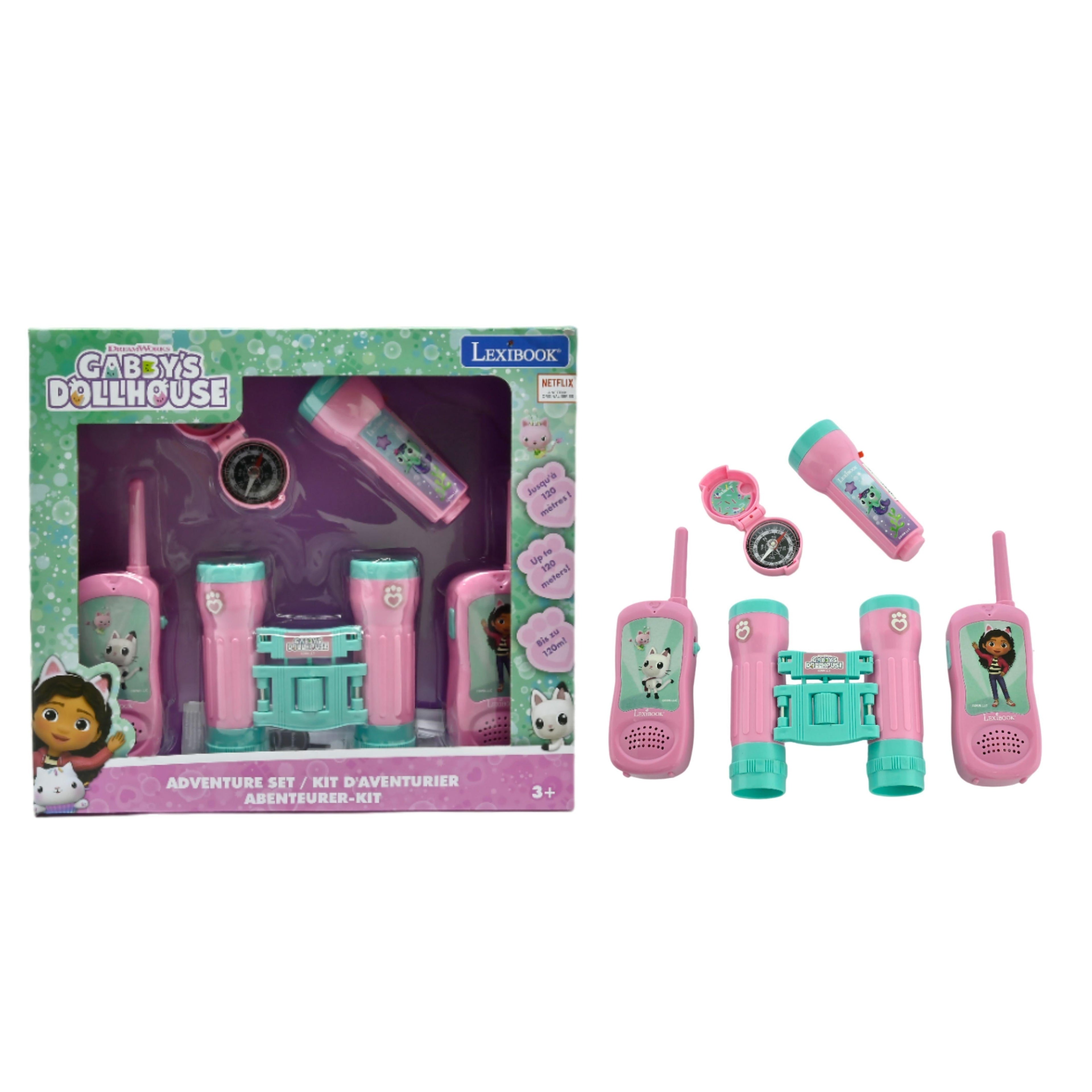 Gabby’s Dollhouse 5-Piece Adventure Play Set with Walkie Talkies