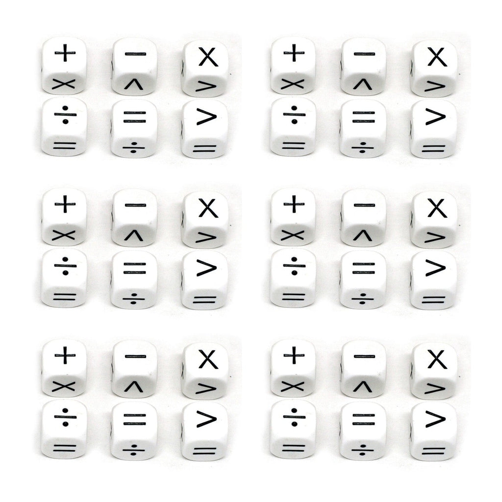 Koplow Games Operators Dice Math Fun Set, 36 Count