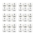 Koplow Games Operators Dice Math Fun Set, 36 Count