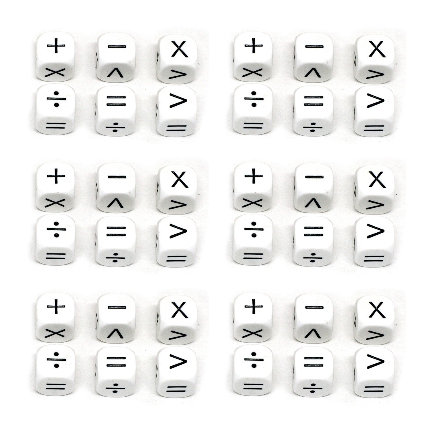 Koplow Games Operators Dice Math Fun Set, 36 Count