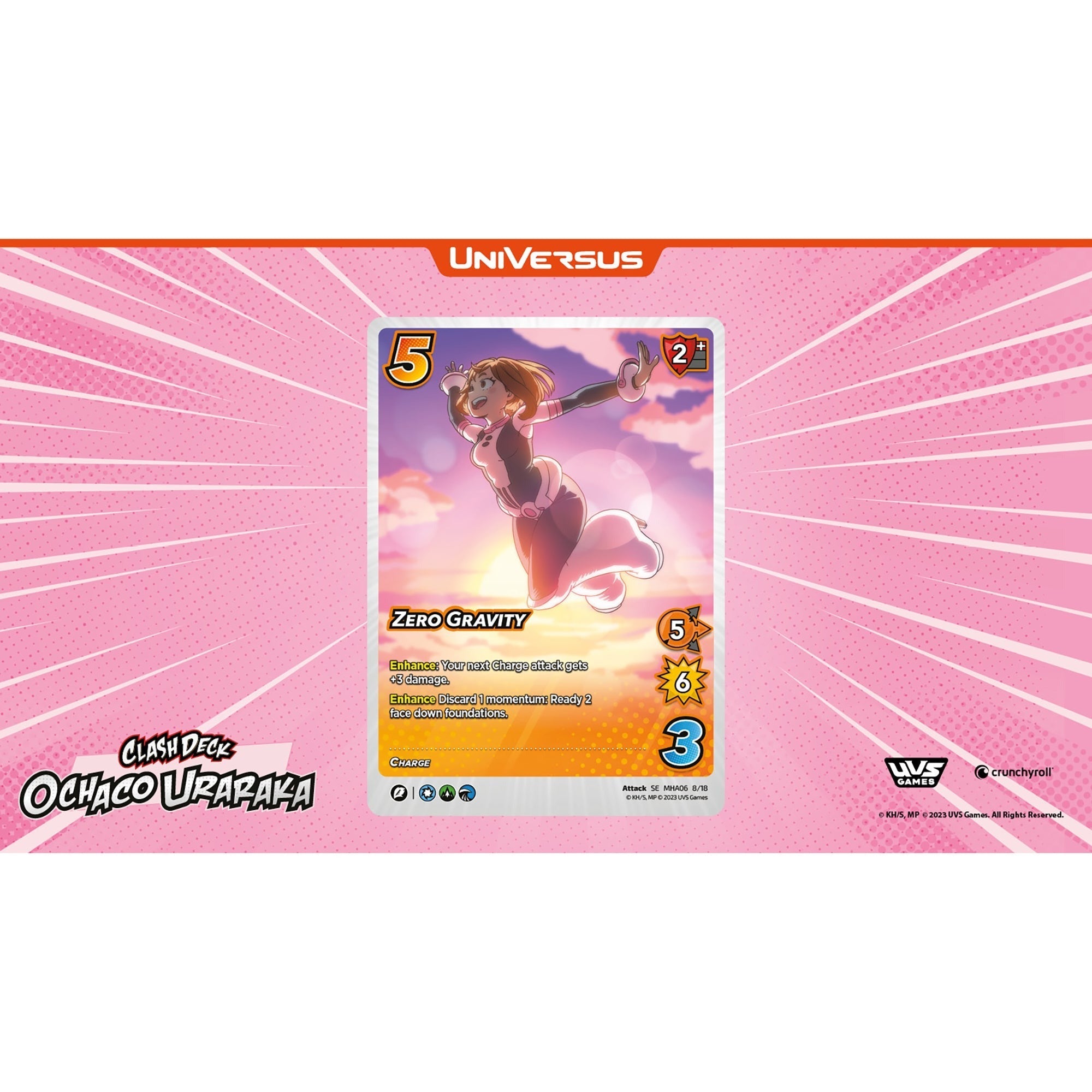 My Hero Academia Universus: Jet Burn Clash Card Game