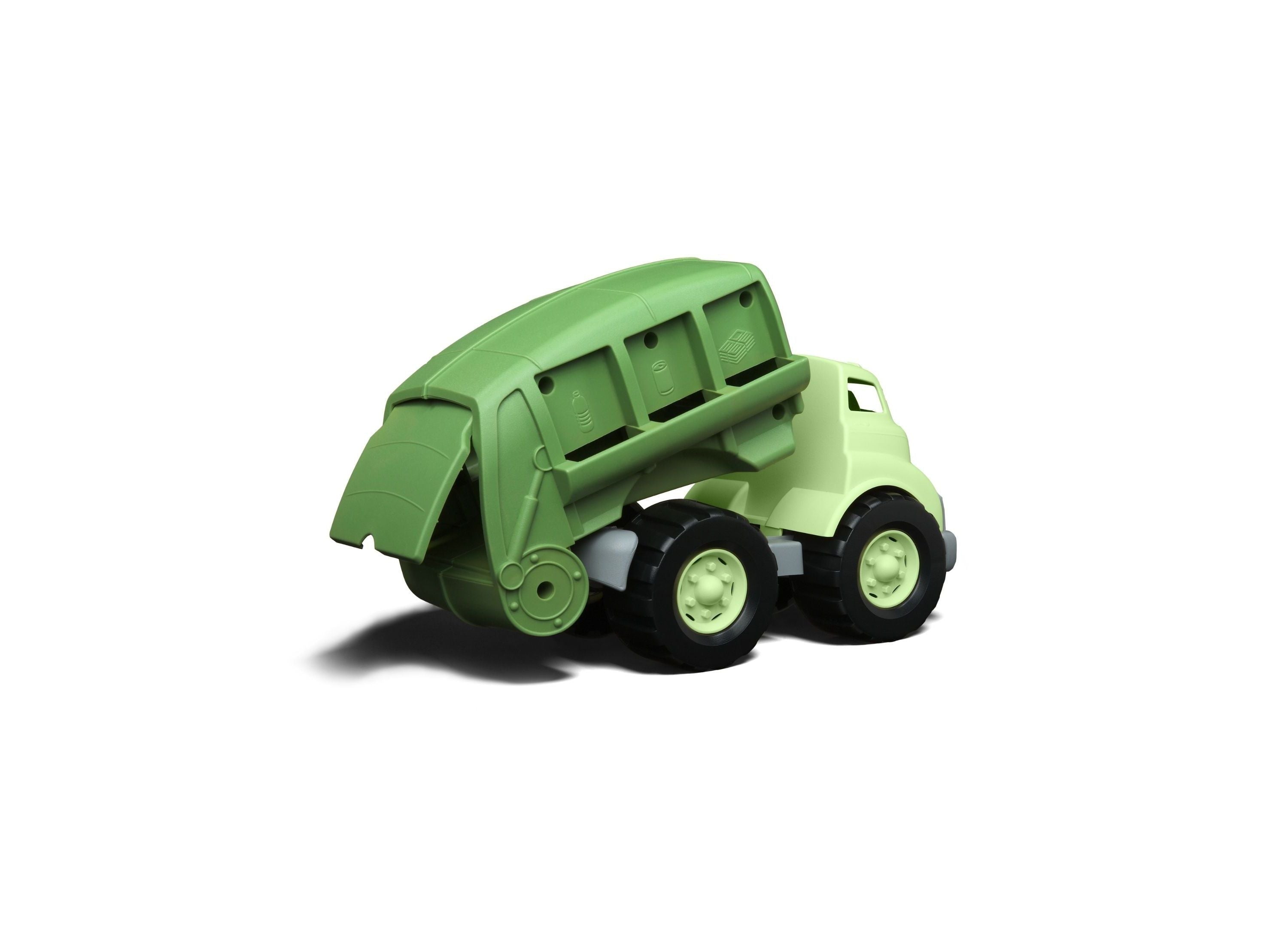 Green Toys Recycling Truck with Movable Bed and Rear Door