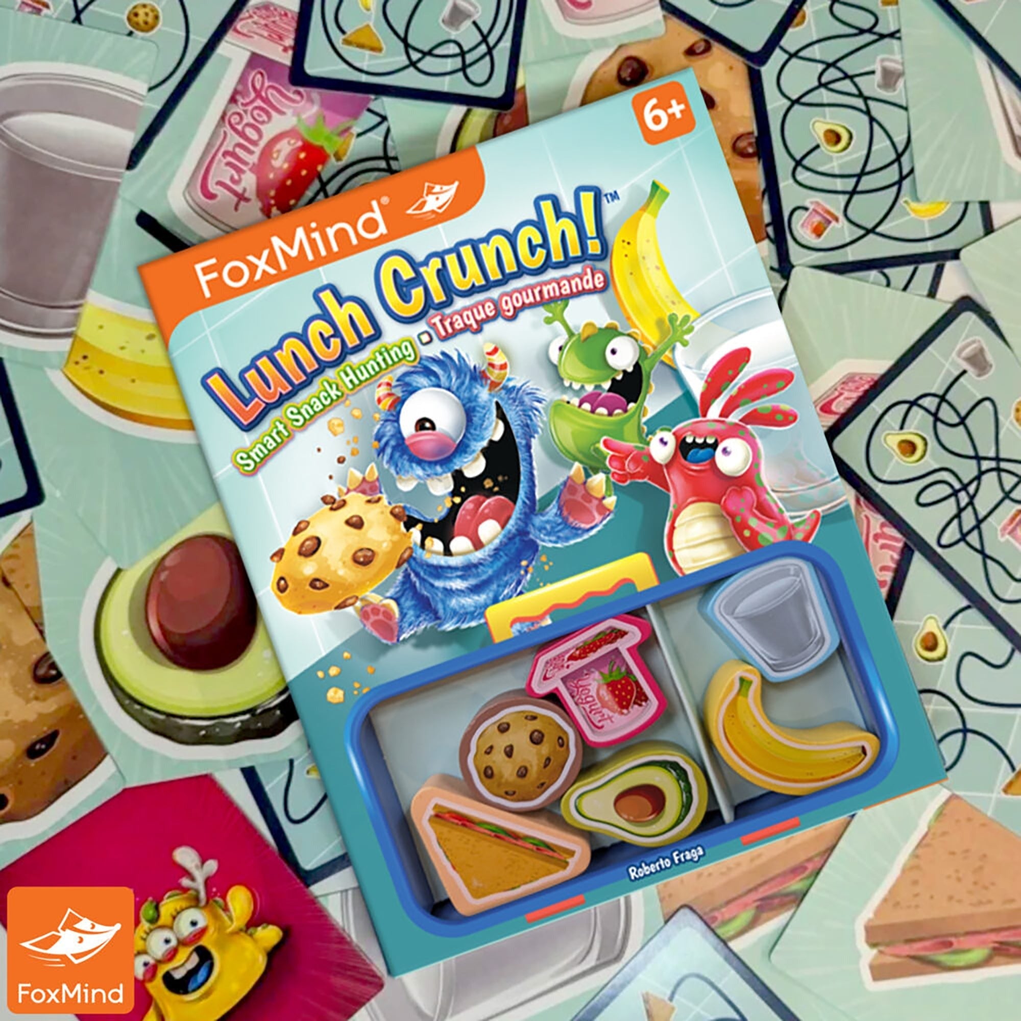 FoxMind Lunch Crunch Monster Themed Collection Card Game