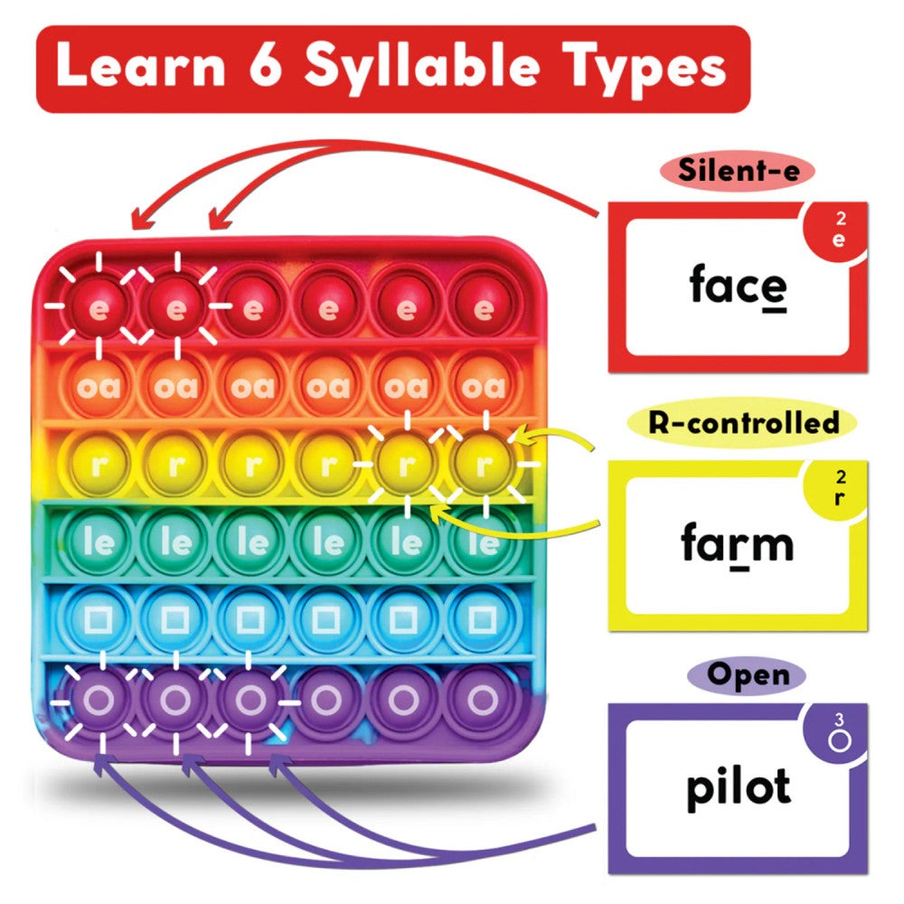 Fidget Fun Digraph Mastery Reading Game