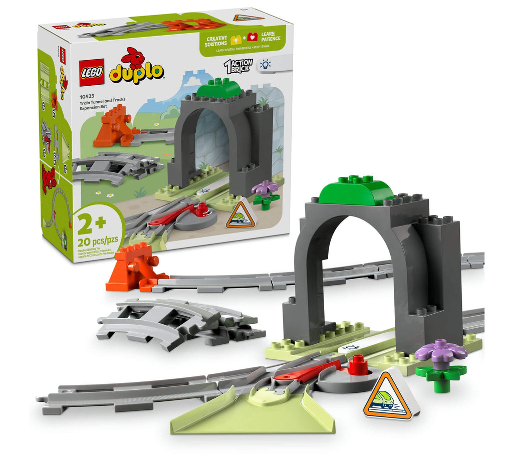 LEGO DUPLO Town Train Tunnel and Tracks Expansion Set 10425