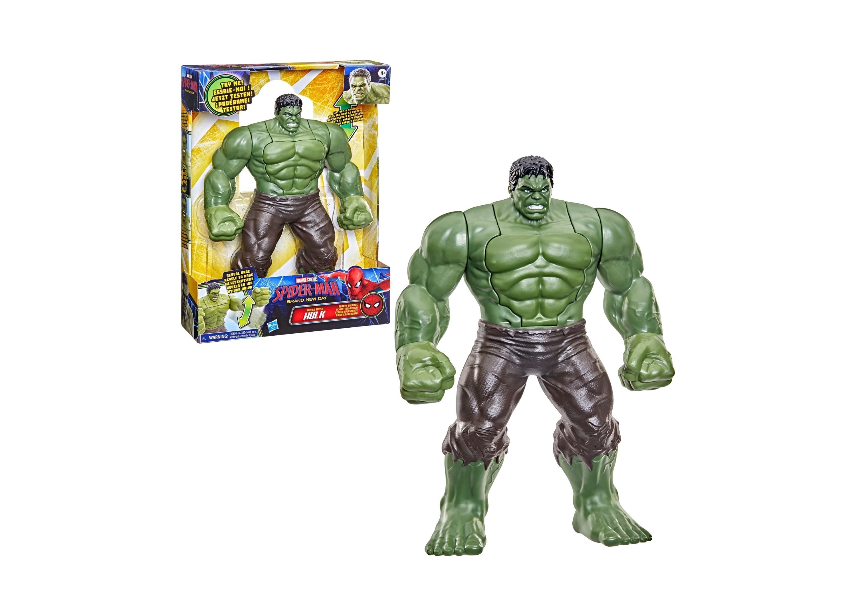 Spider-Man Savage Smash Hulk
