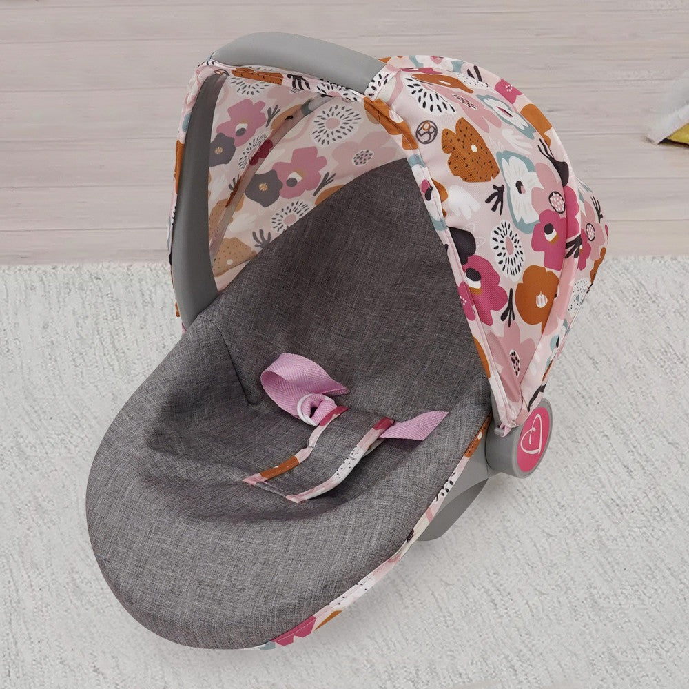 509 Crew Melange Flora 3-in-1 Doll Car Seat - Vibrant Play Accessory for Kids 3+