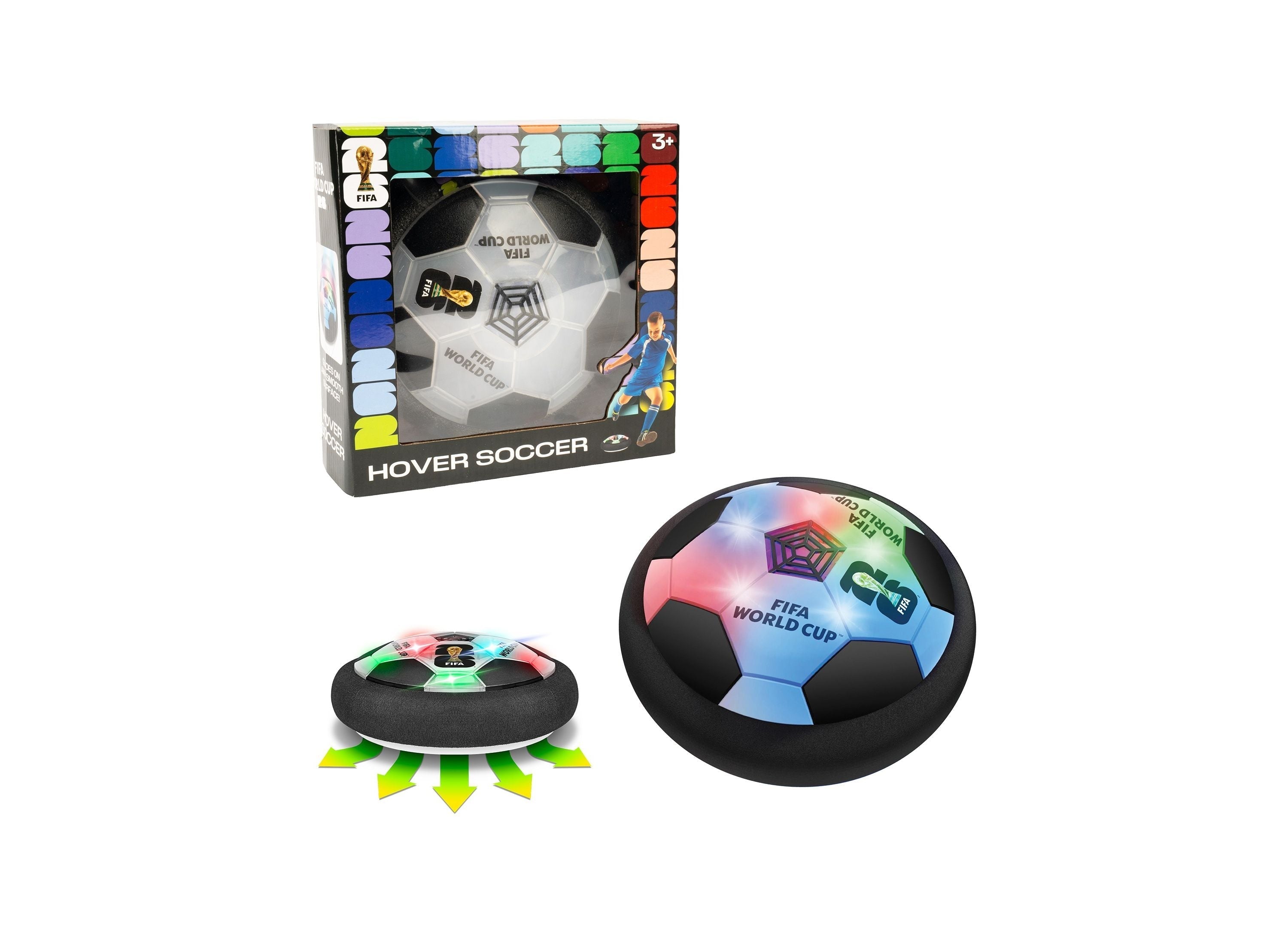 World Tech Toys FIFA World Cup 2026 Hover Soccer Ball With LED Lights