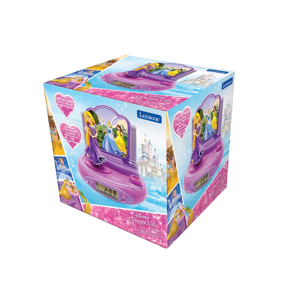 Disney Princess Rapunzel Projector Clock with magical sounds