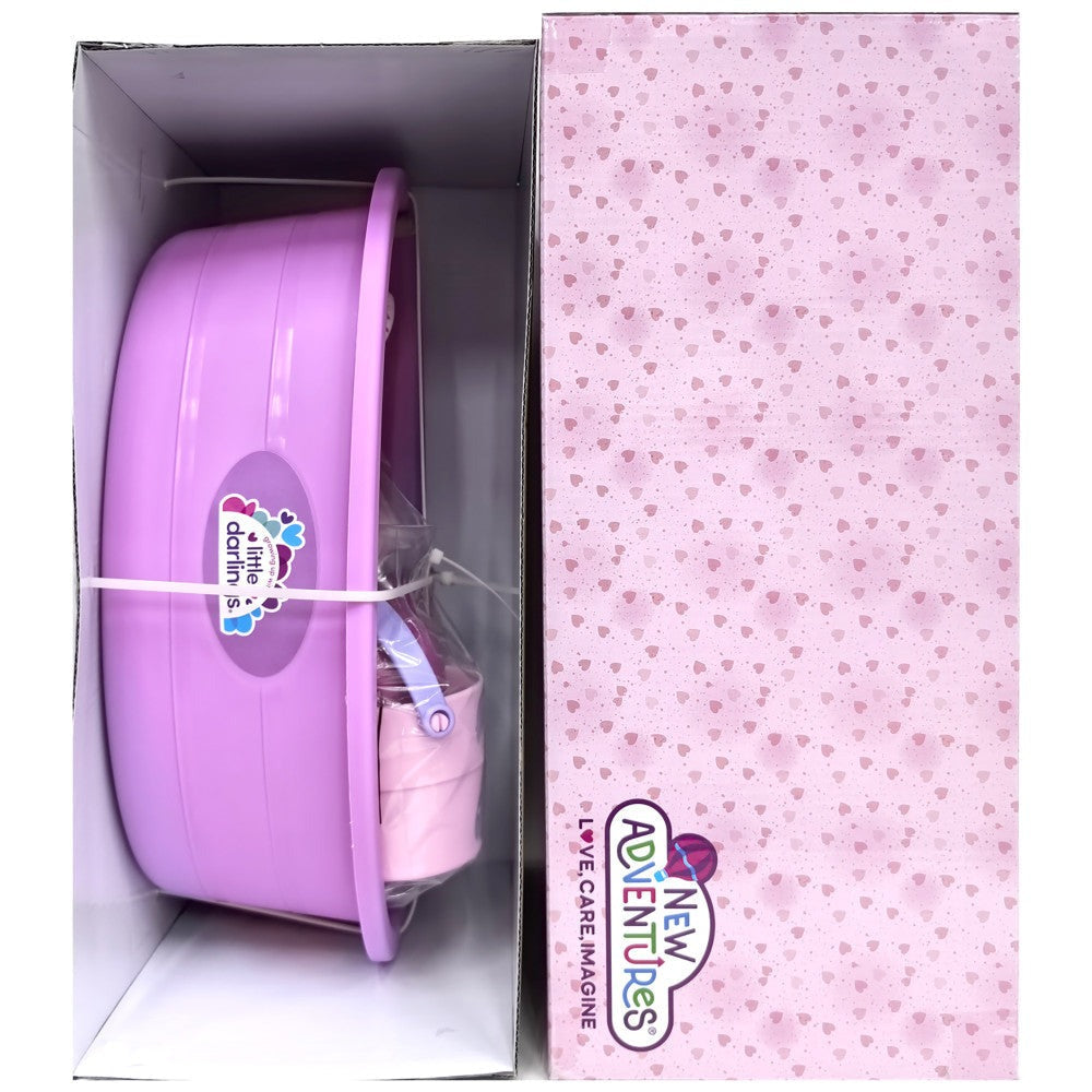 Little Darlings 12-inch Wash N' Play Baby Set with Unicorn Cover-Up