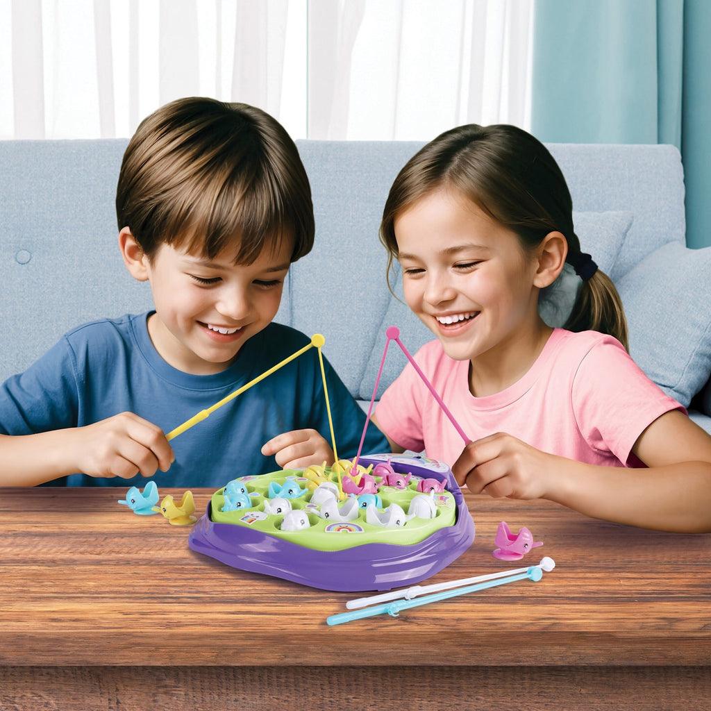 Unicorn Magic Catch & Spin Fishing Game