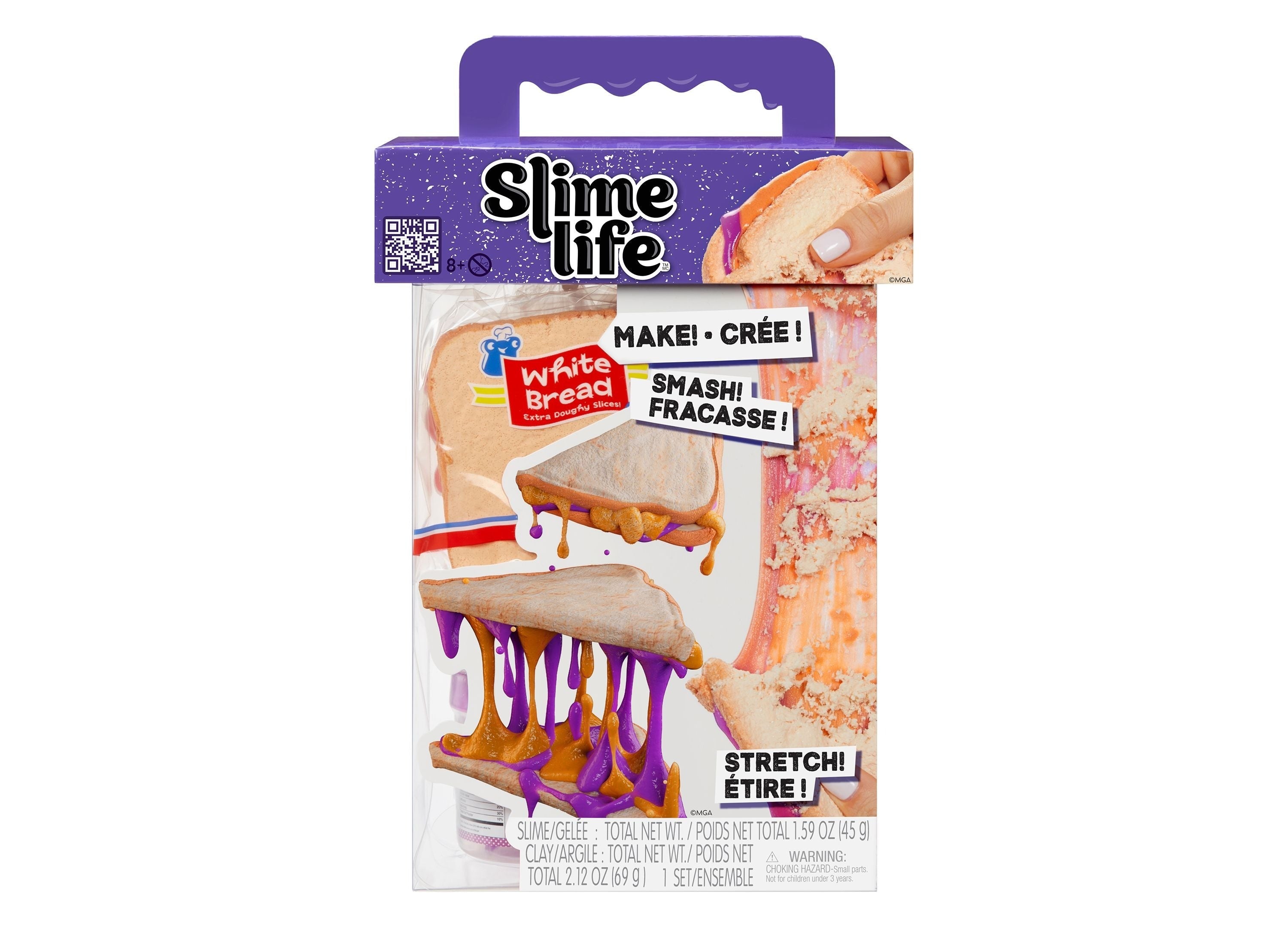 Slime Life Peanut Butter And Jelly With Chips Slime Kit