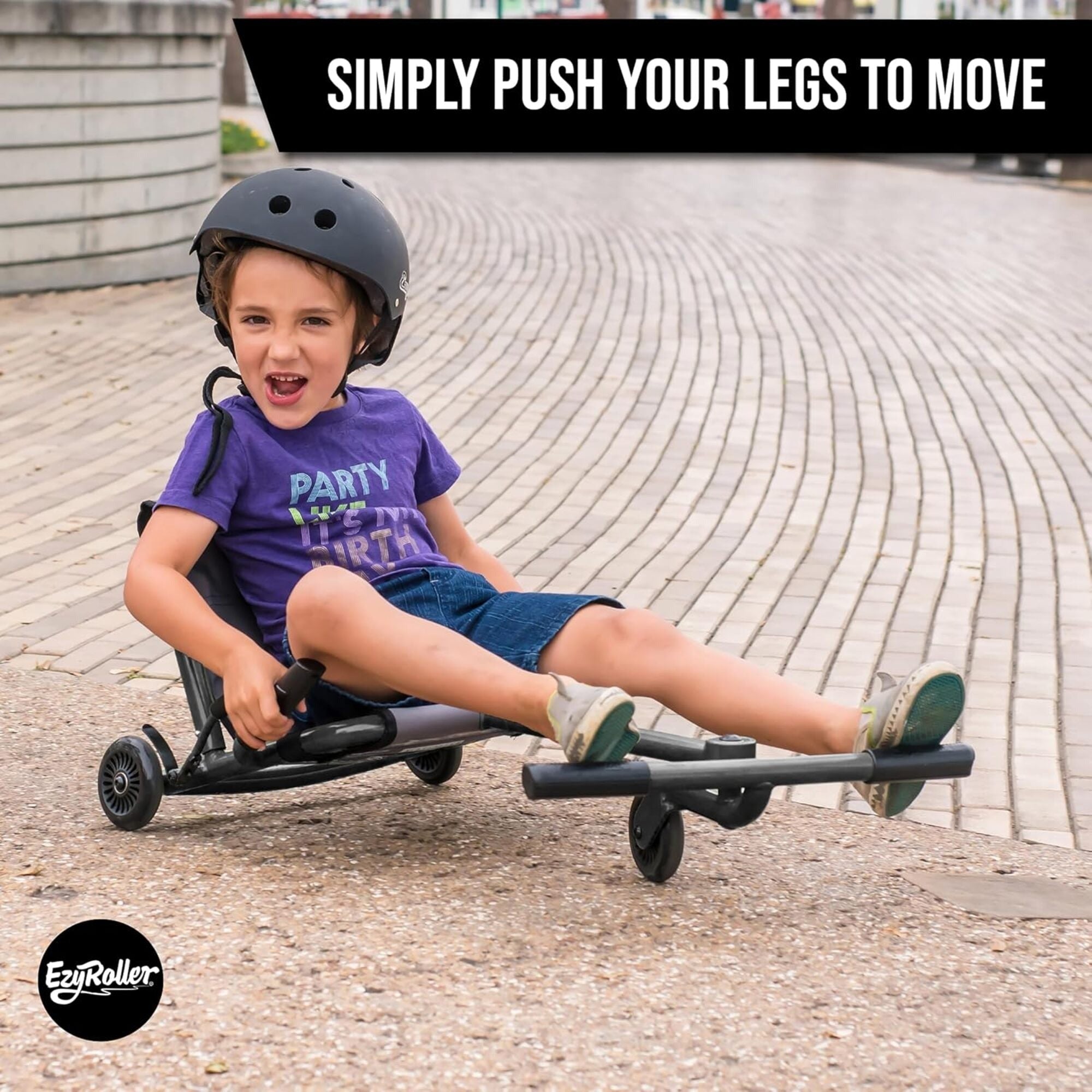 EzyRoller Classic Pedal-Free Ride-On With Extendable Frame
