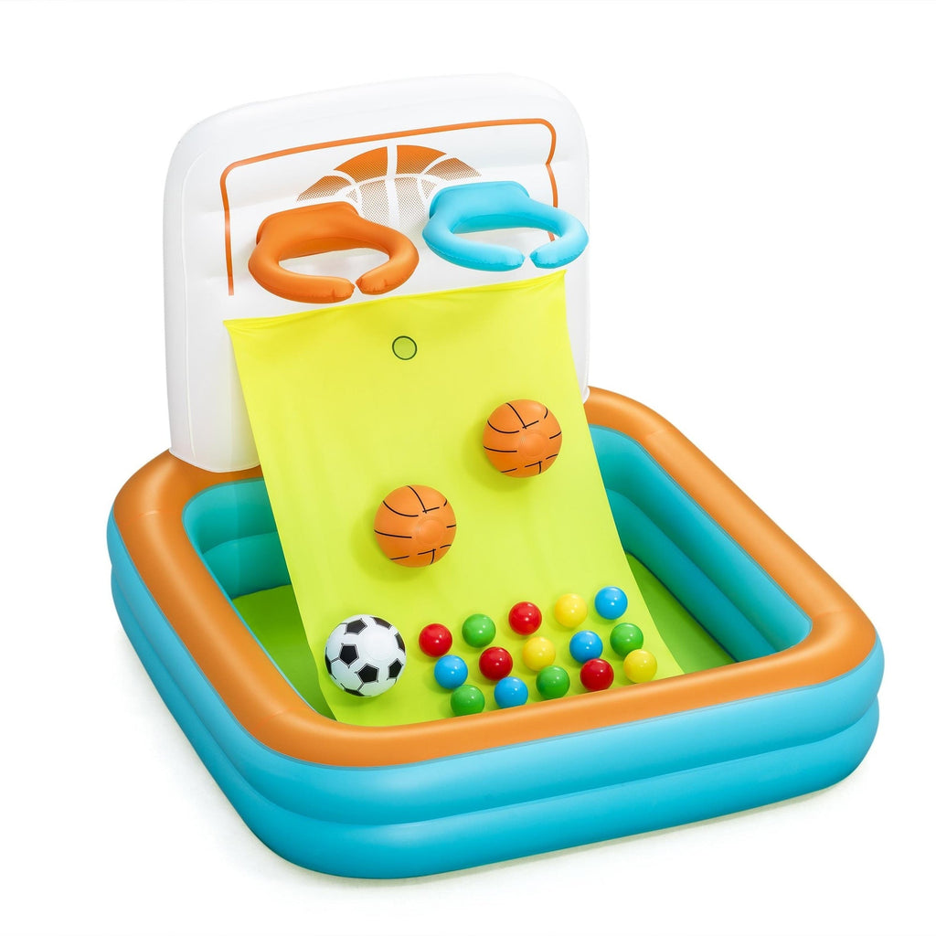 Bestway Kick 'N Swish Inflatable 3-in-1 Sports Center for Kids