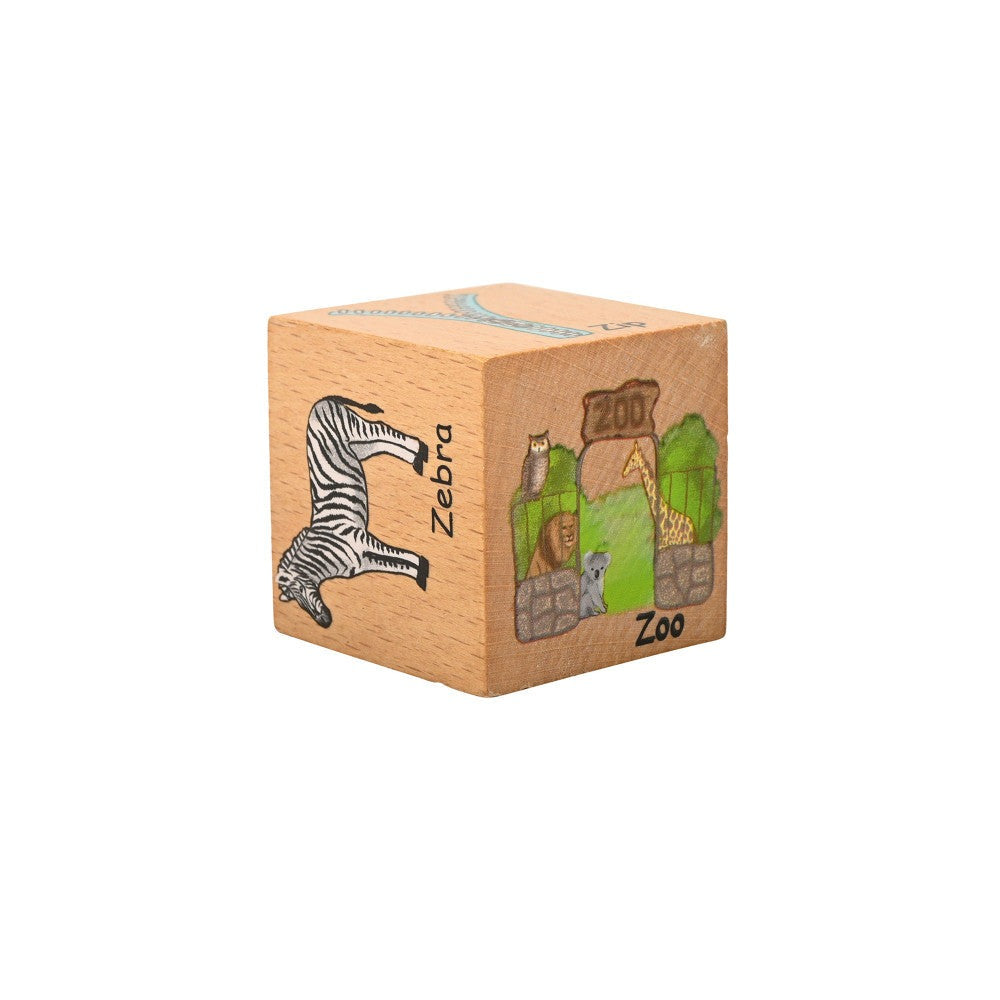 The Freckled Frog Beechwood ABC Blocks – Educational Toy
