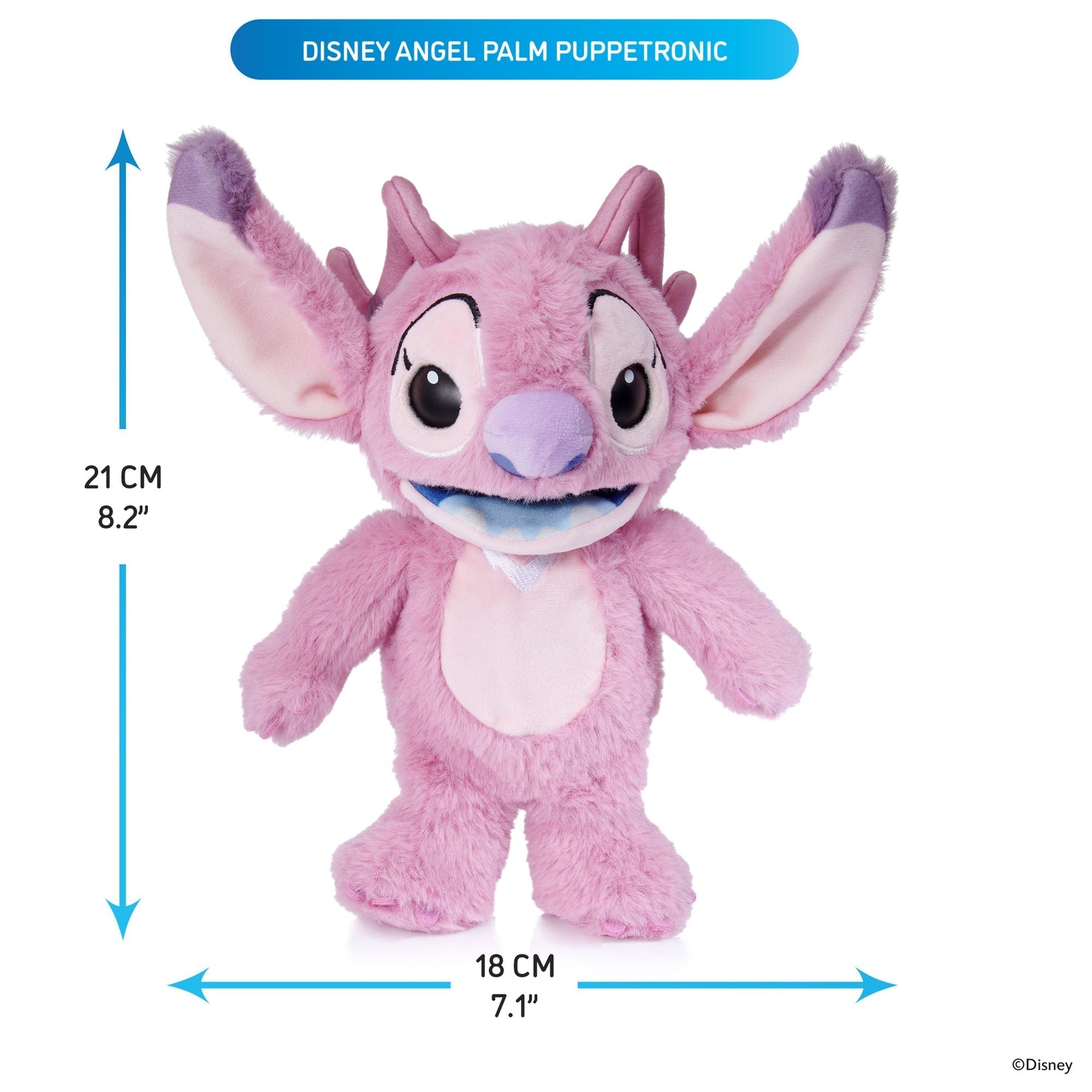 WOW! Stuff Disney Angel Palm Puppetronic Interactive Puppet With 40+ Sounds And Actions