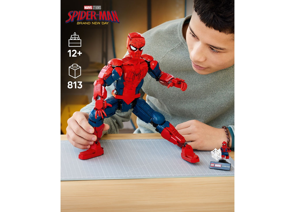 LEGO Marvel Spider-Man Hero Figure Building Toy, 813 Pieces