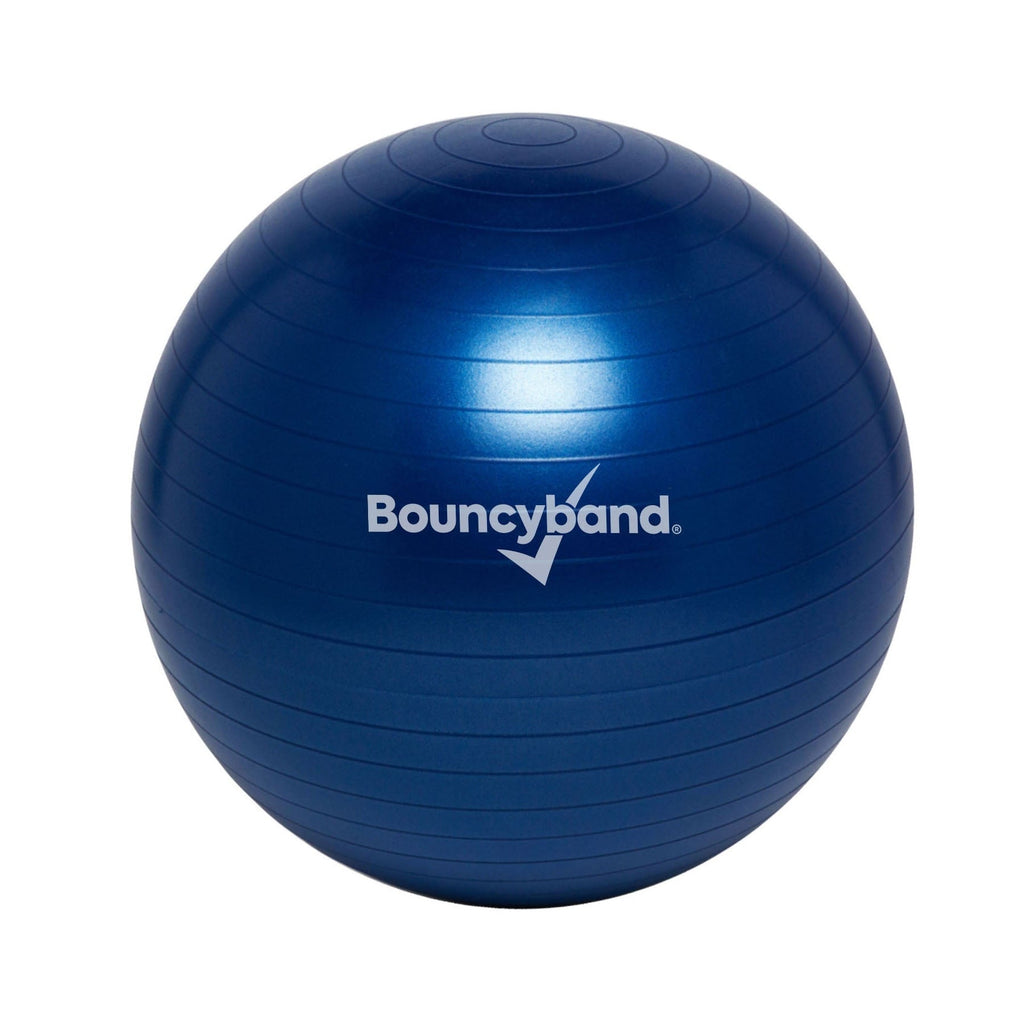 Bouncyband Anti-Burst Balance Ball, 65cm, Non-Slip, Blue