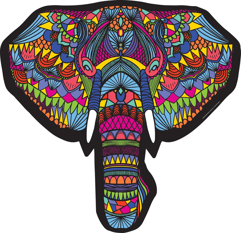 Hidden Shapes Elephant Jigsaw Puzzle - 300 pc