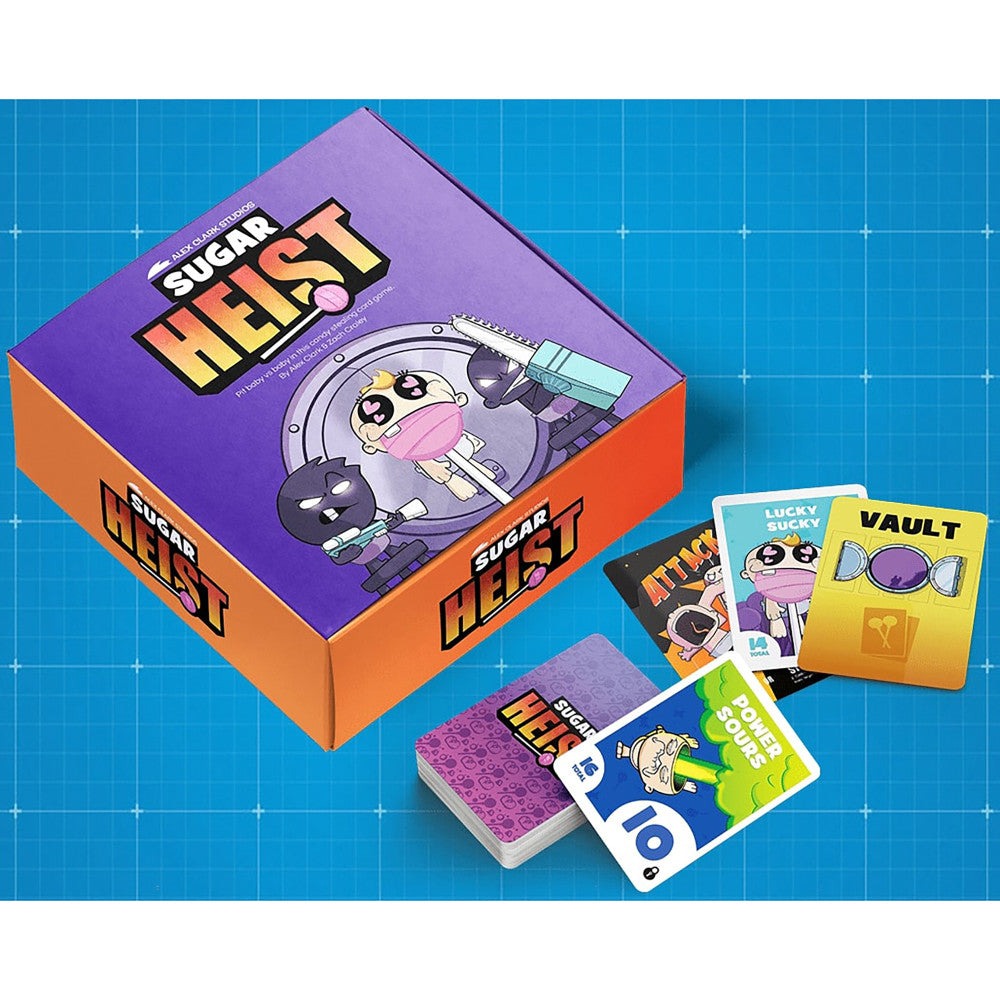 Sugar Heist: Comedic Confectionery Card Game, Ages 12+