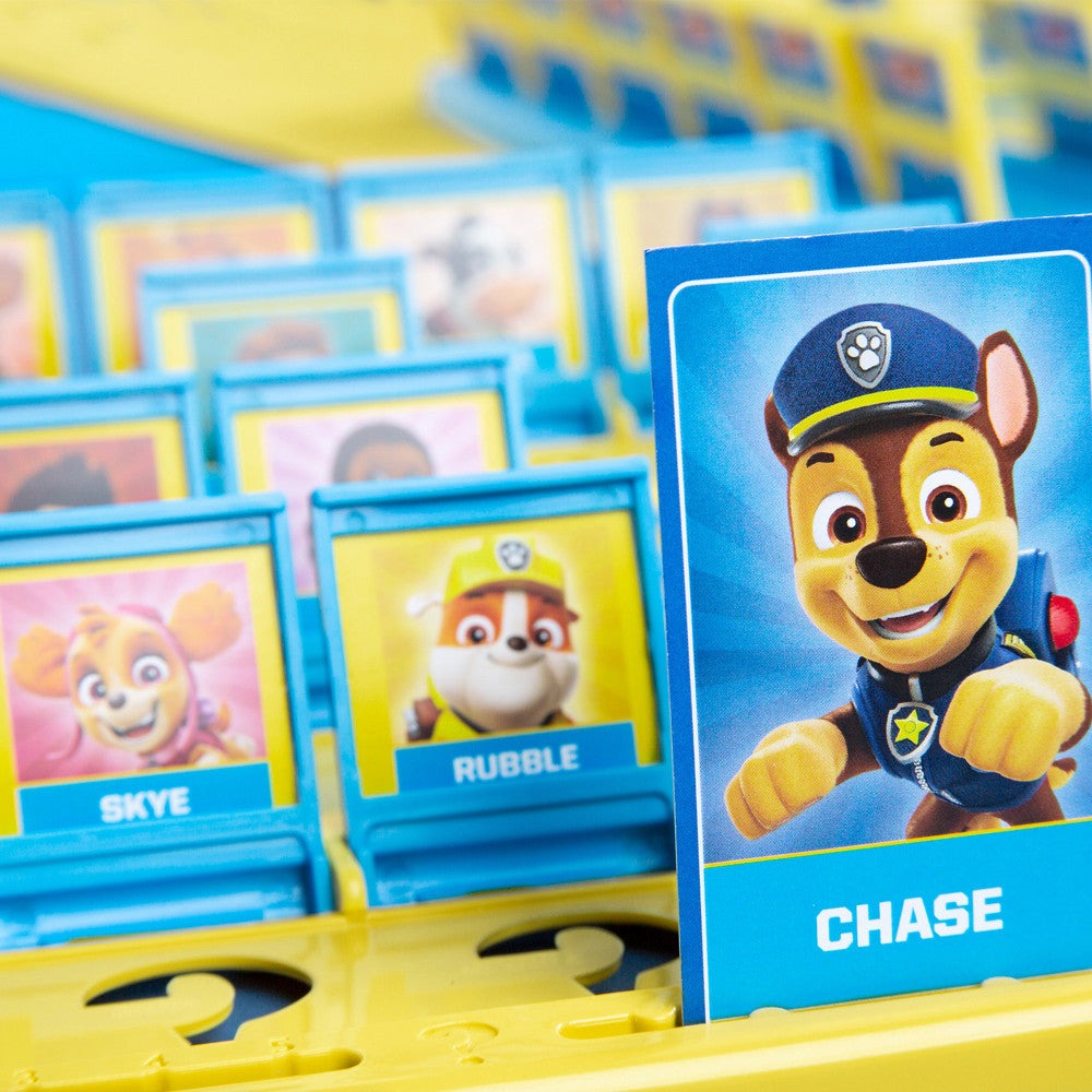 PAW Patrol Guess Who? Collectible Guessing Board Game for Kids Ages 6+