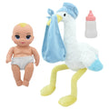 Magic Nursery 8" Special Delivery Set - Blue - Posable Baby Doll, Age 2+