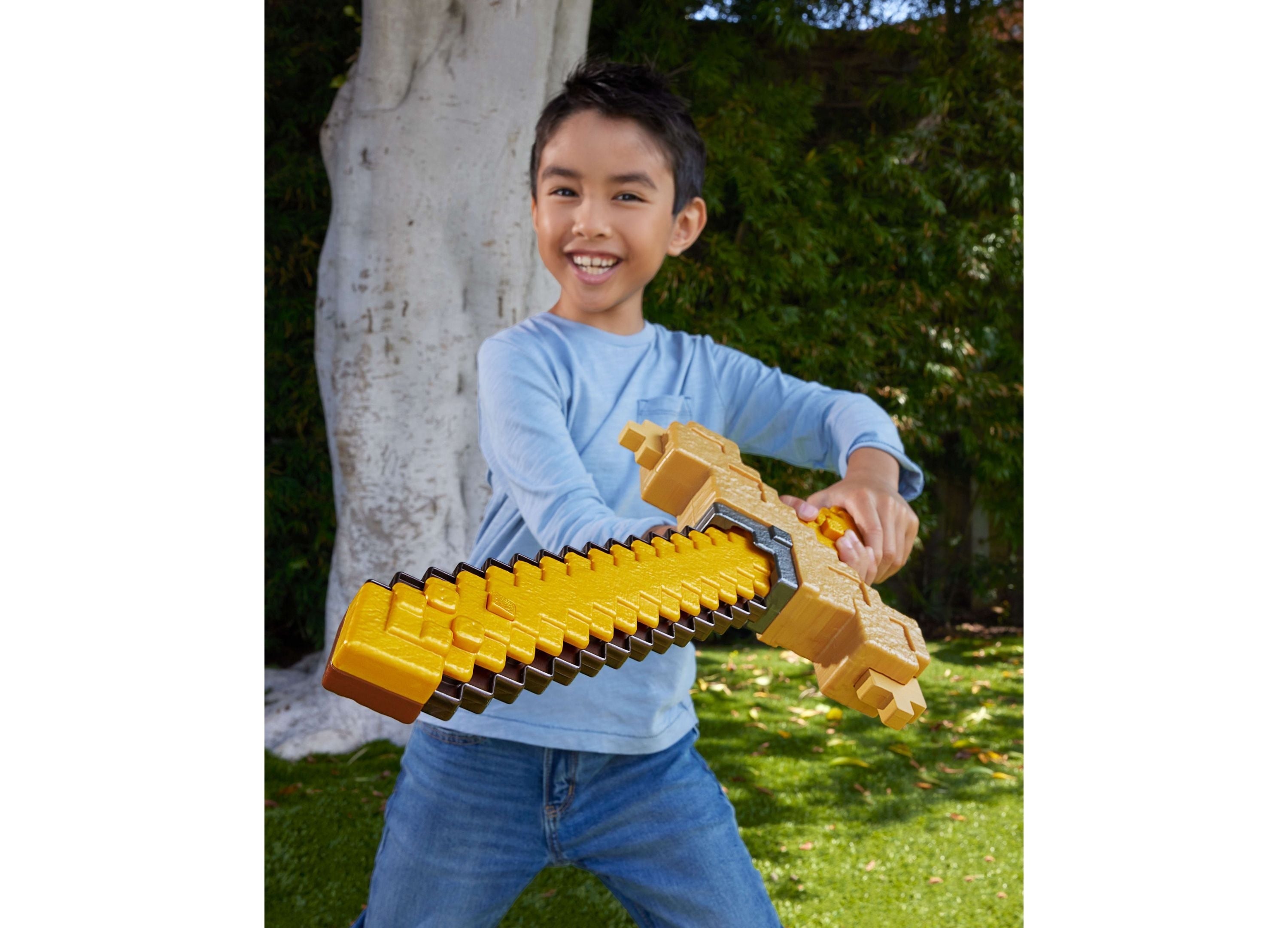 Minecraft Click And Switch 2-In-1 Sword And Pickaxe Role-Play Set