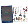 SpiderMan 11’’ multicolor learning drawing E-ink tablet with stencils
