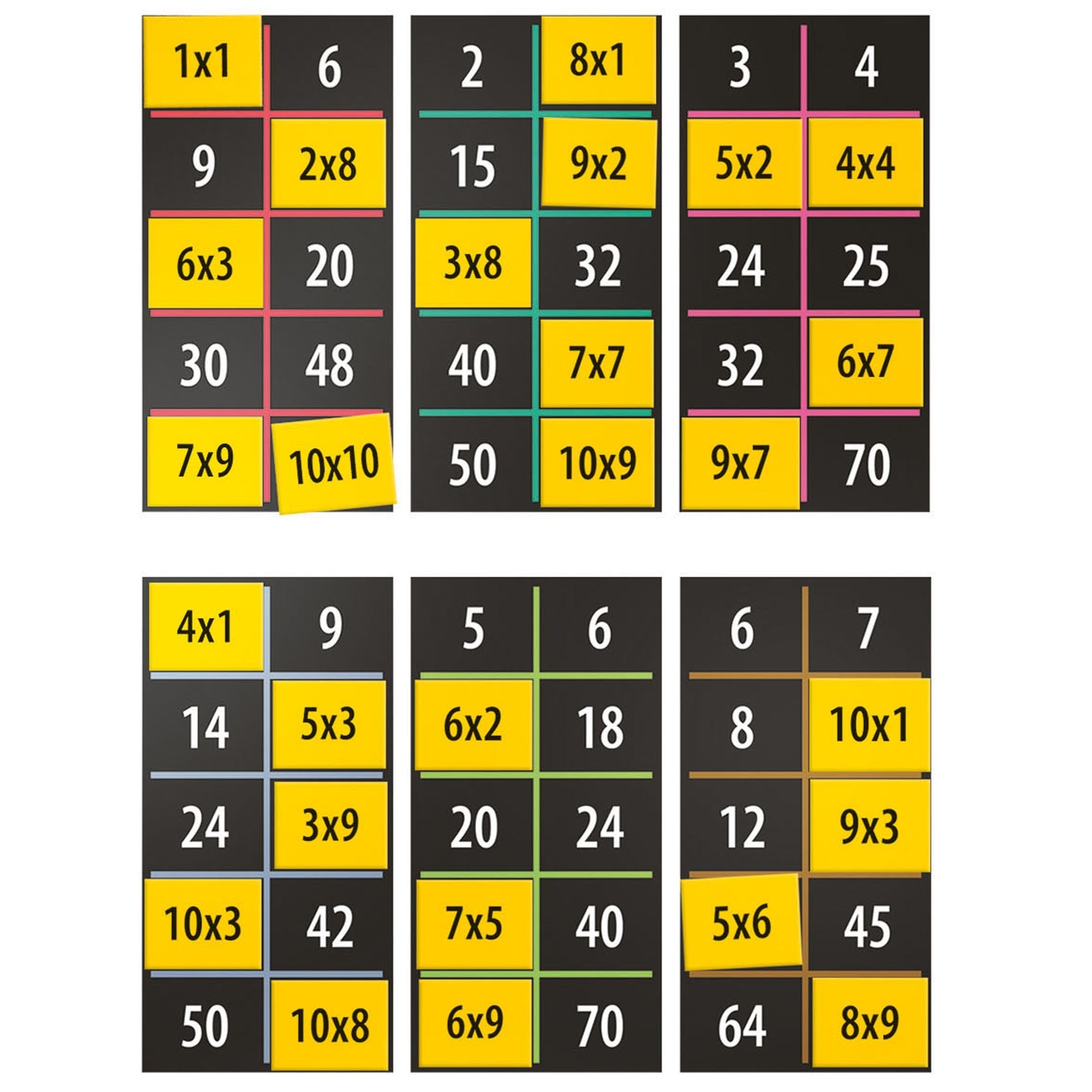 Headu First Multiplication Game - Early Math Learning - Multi-Color