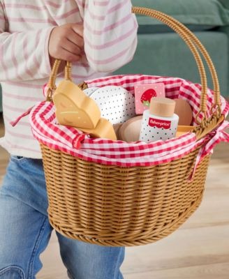 Fisher Price 31-Piece Wooden Picnic Play Set