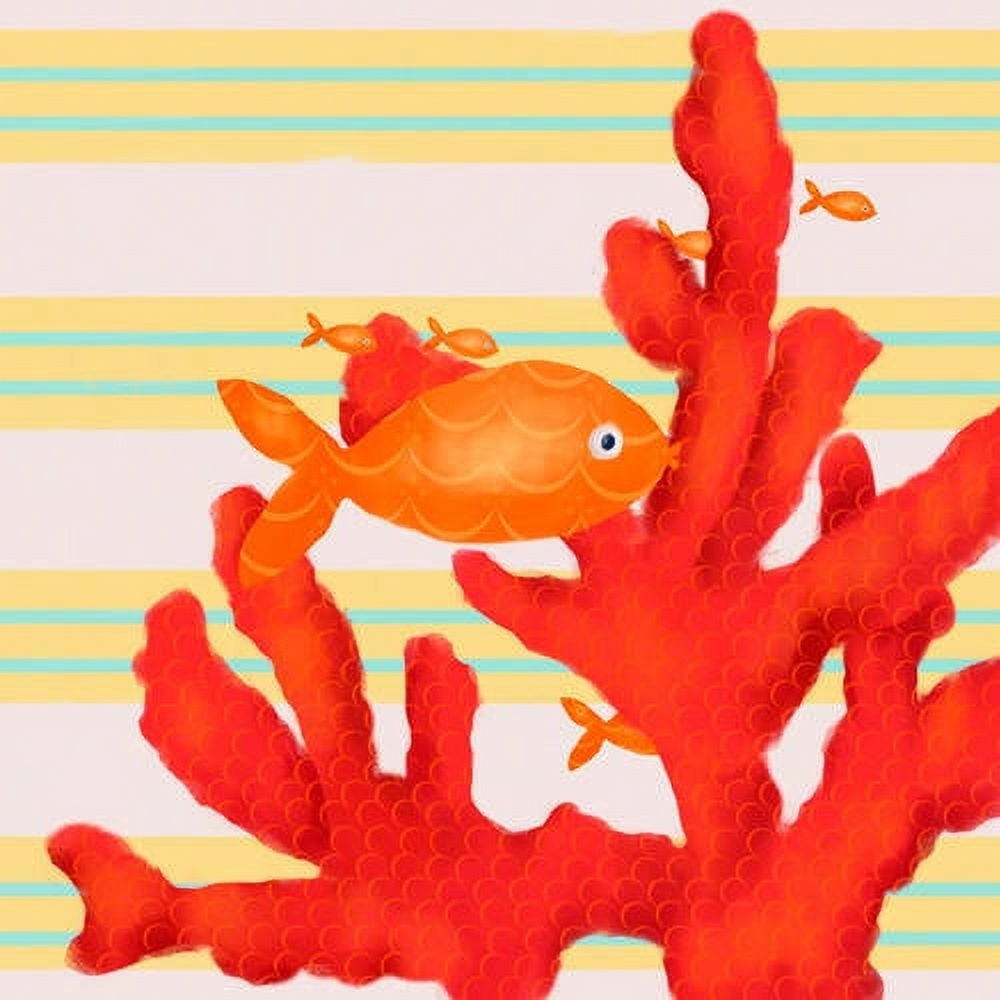 Oopsy Daisy's Coral Reef Adventure Canvas Art