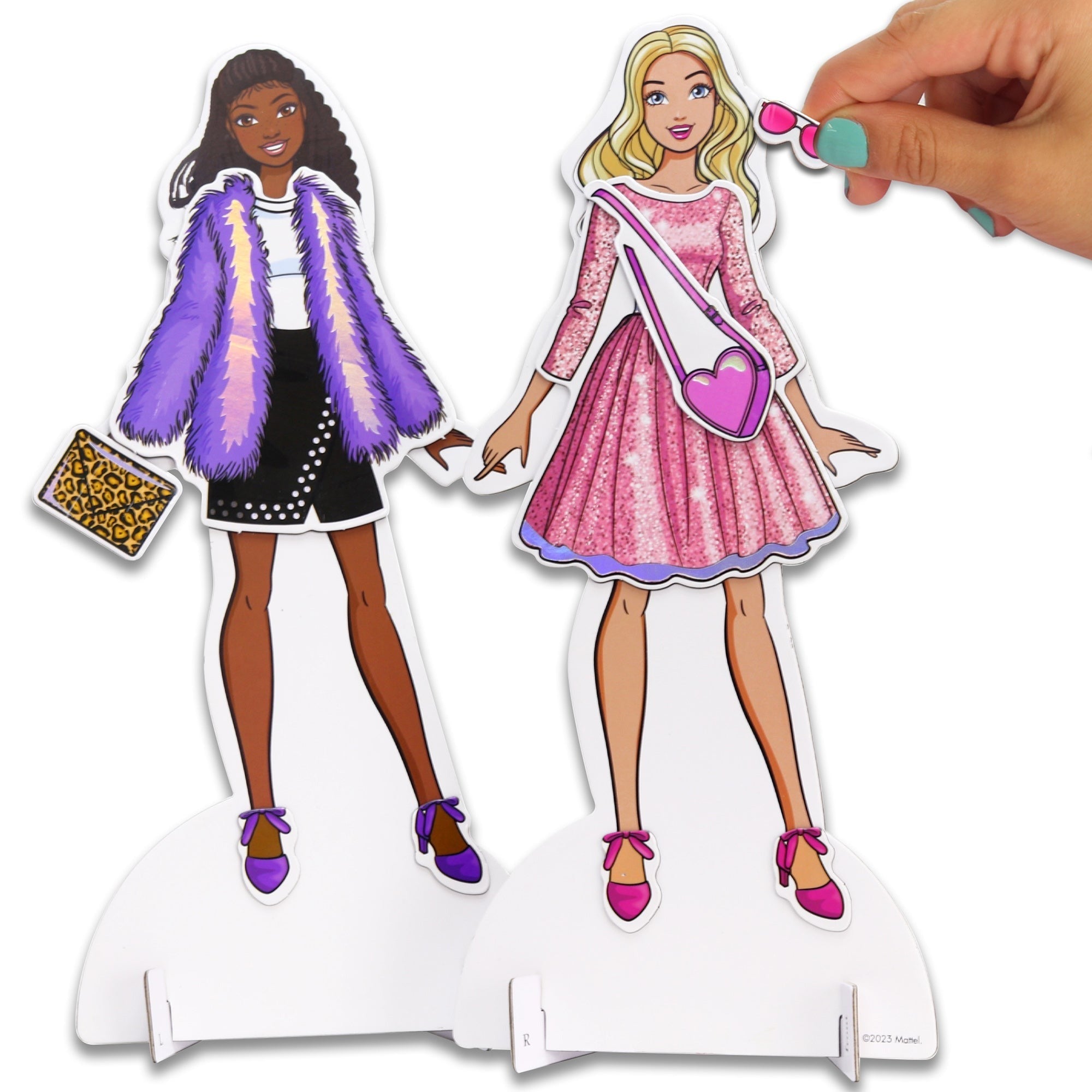 Barbie Magnetic Dress Up Closet Fashion Designer Playset