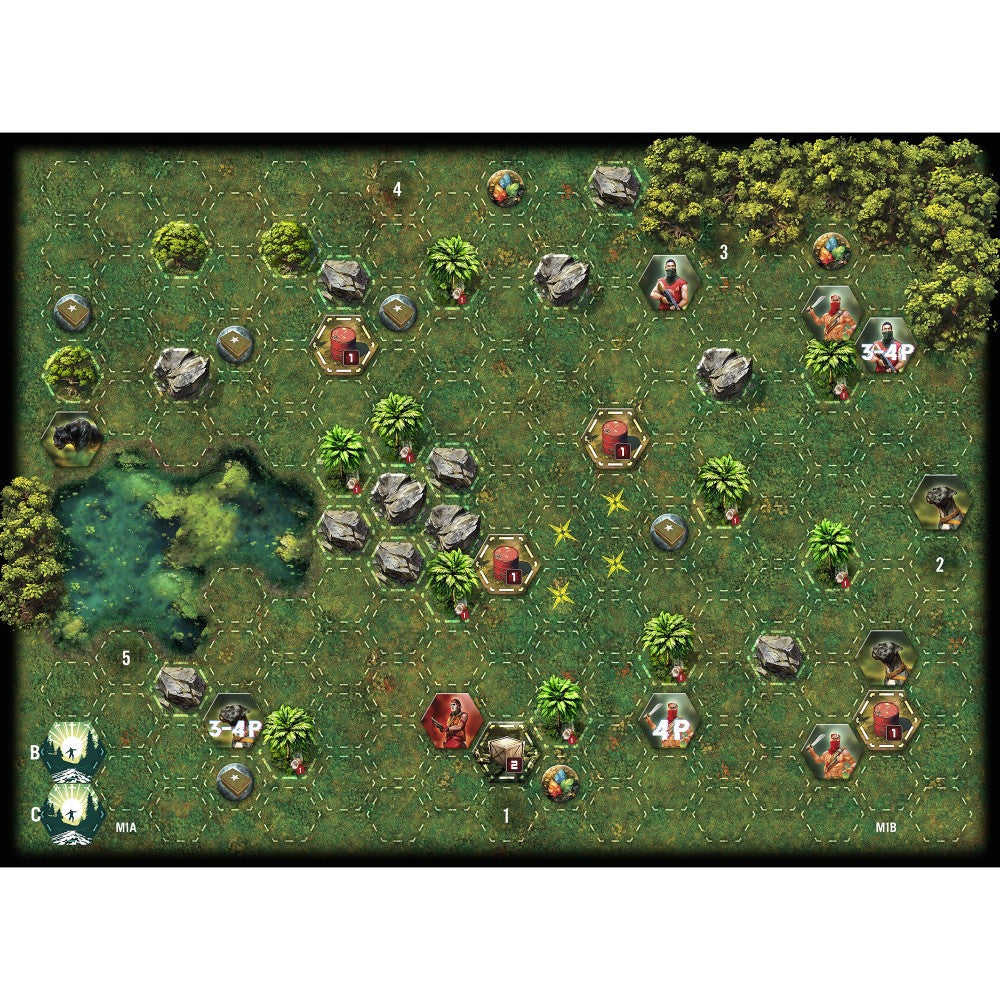 Funforge Far Cry: Escape from Rook Islands - Strategy Board Game for 1-4 Players