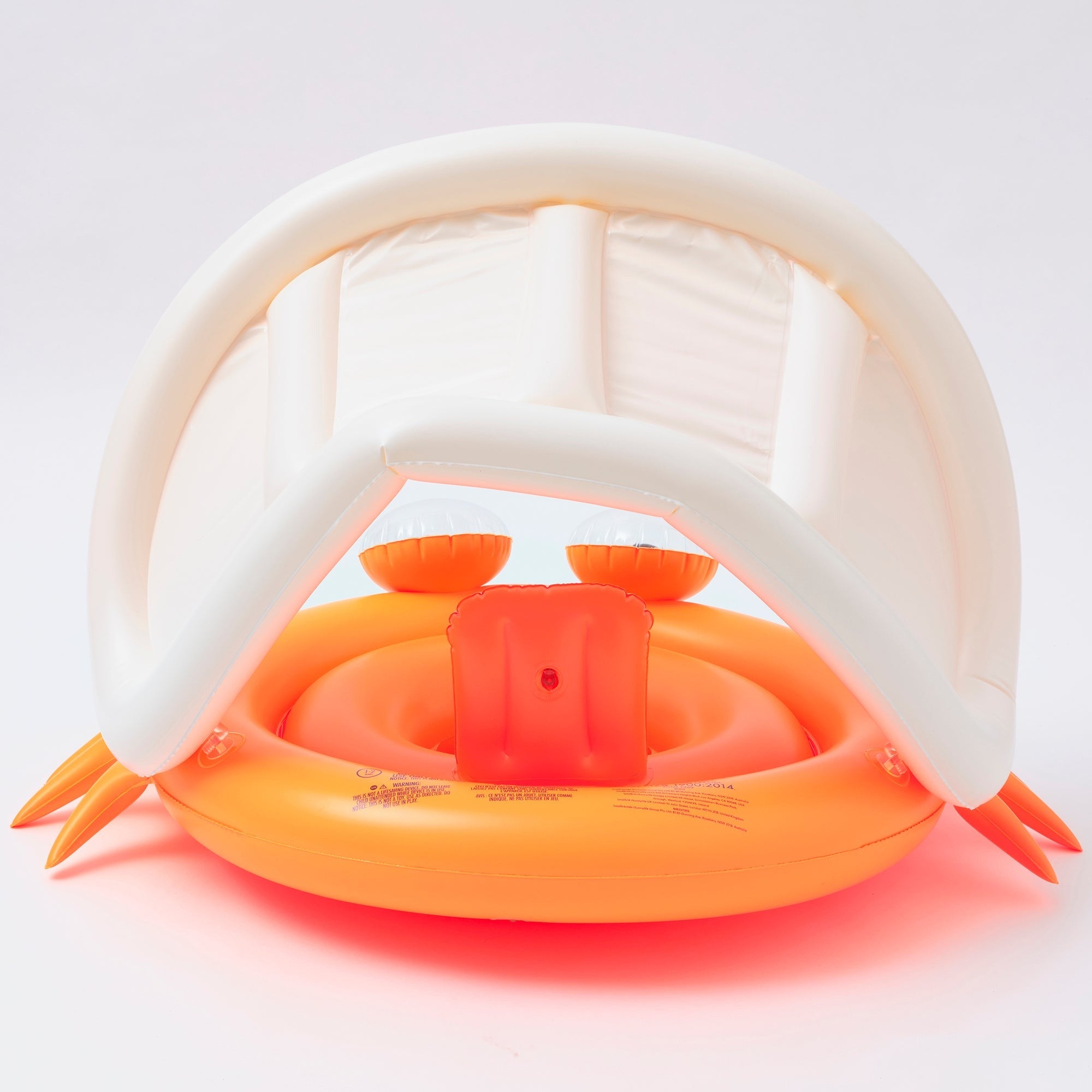 Sunnylife Sonny The Sea Creature Baby Float With Canopy