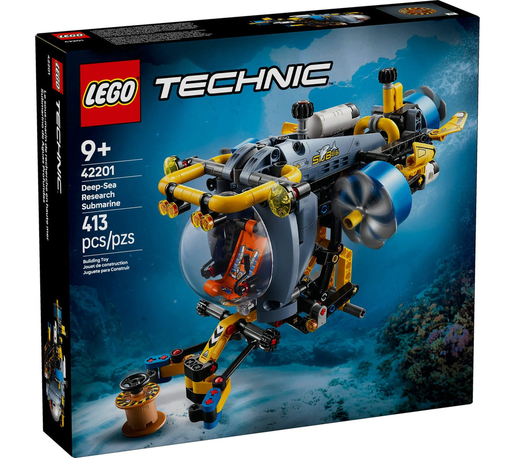 LEGO Technic Deep-Sea Research Submarine 413-Piece Building Set 42201