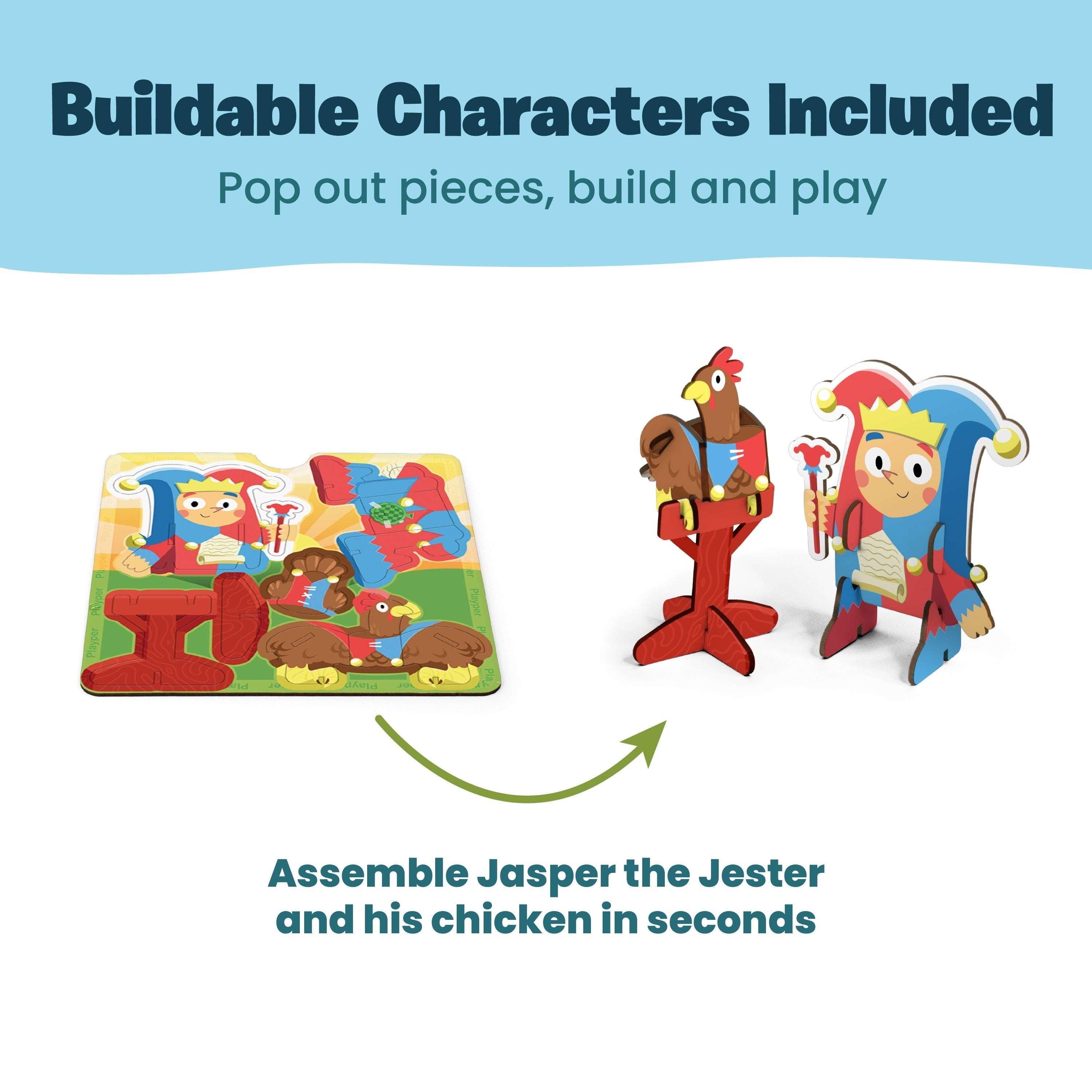 Story Starters Create A Story Cards With Jasper The Jester